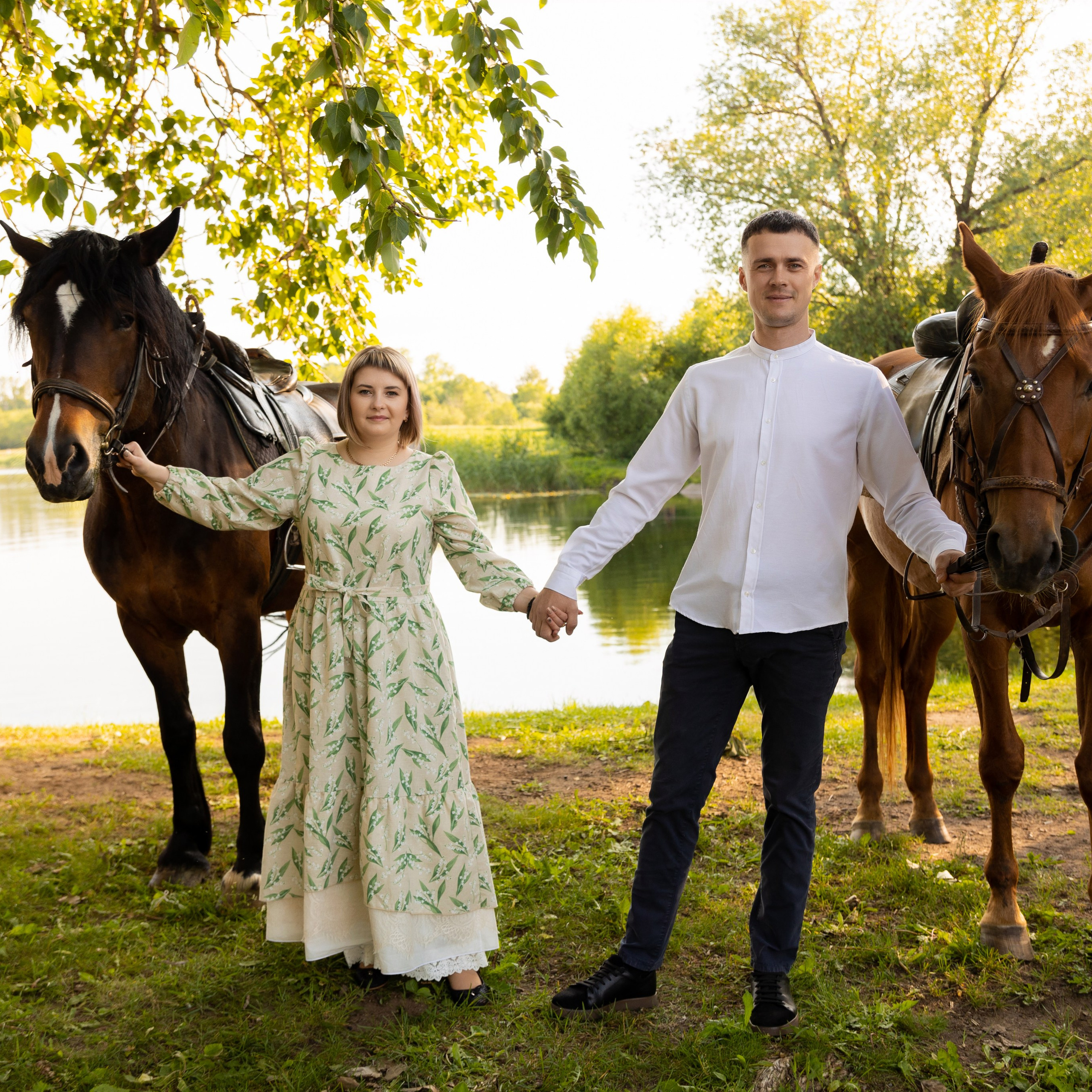 Фотопрогулка на лошадях