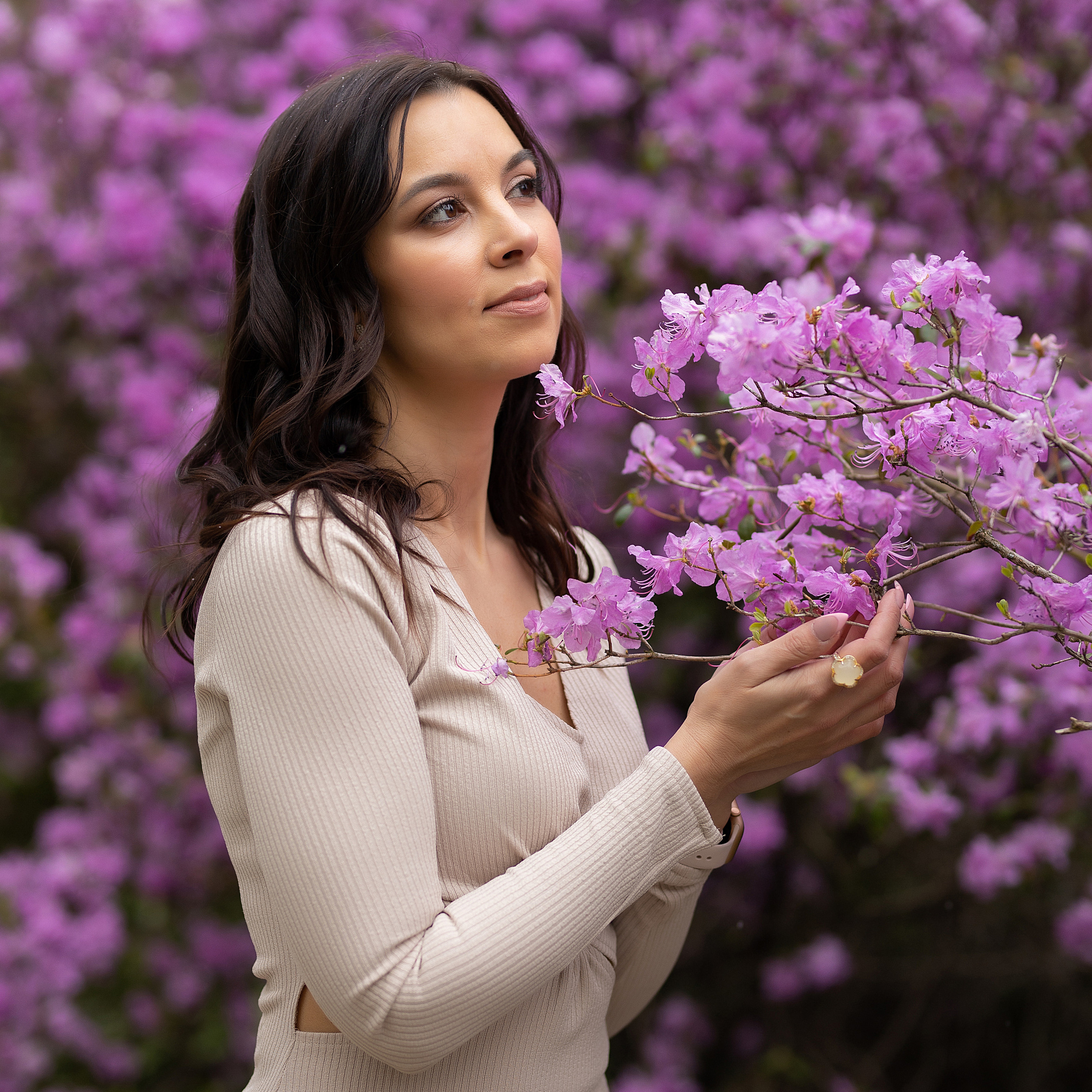 Фотосессия в цветении