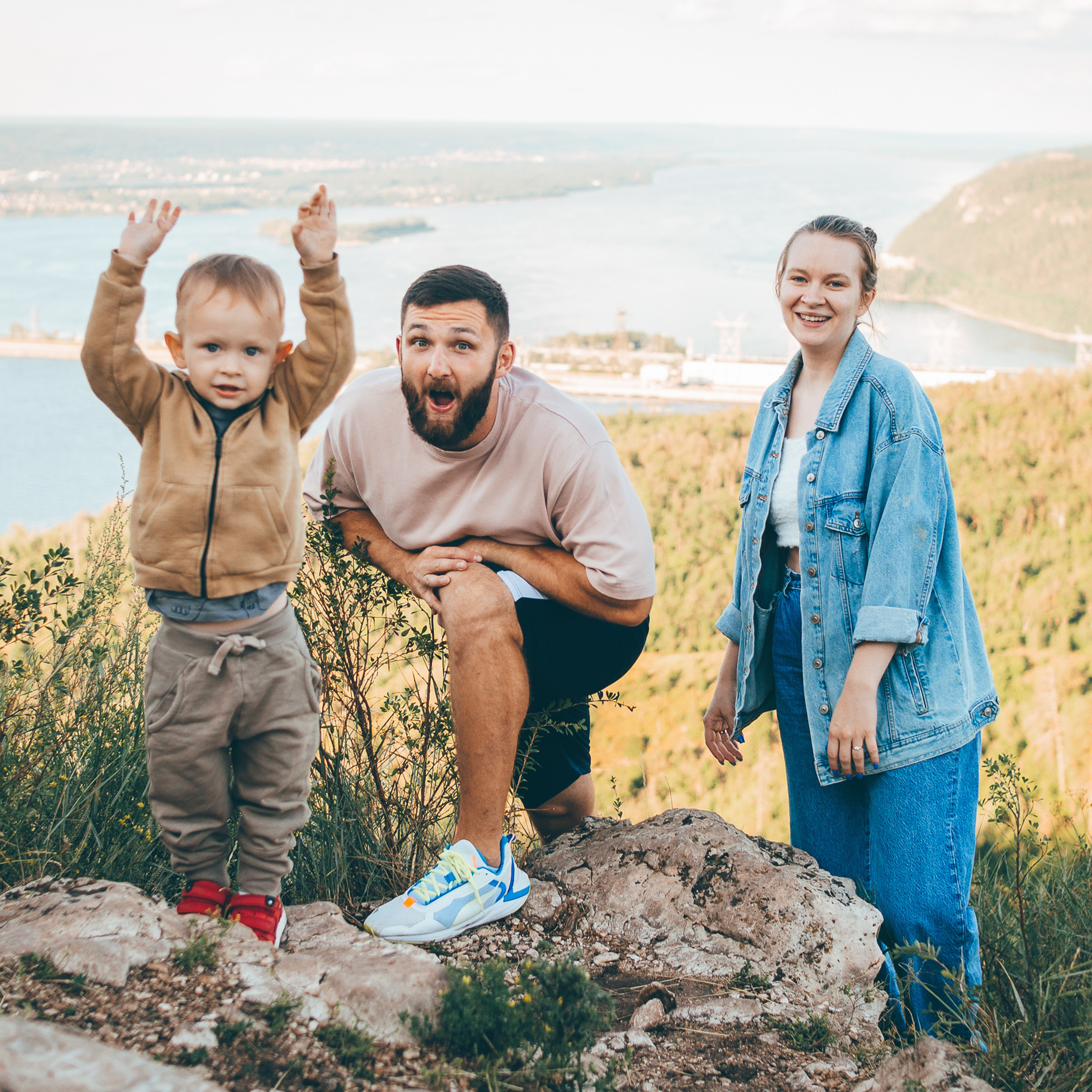 Наталья, Артур и Тамерлан