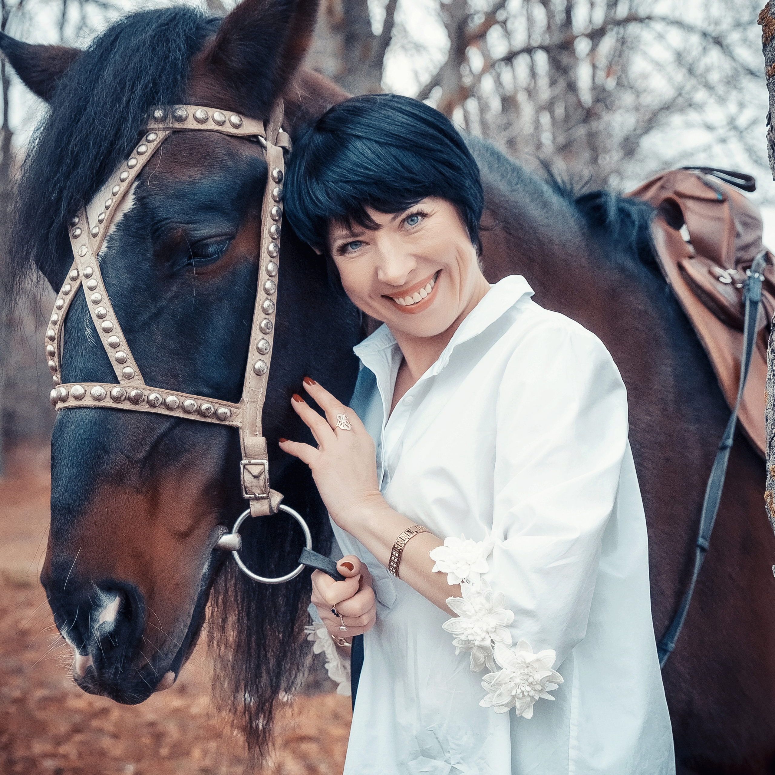 КОННАЯ ПРОГУЛКА ИННЫ