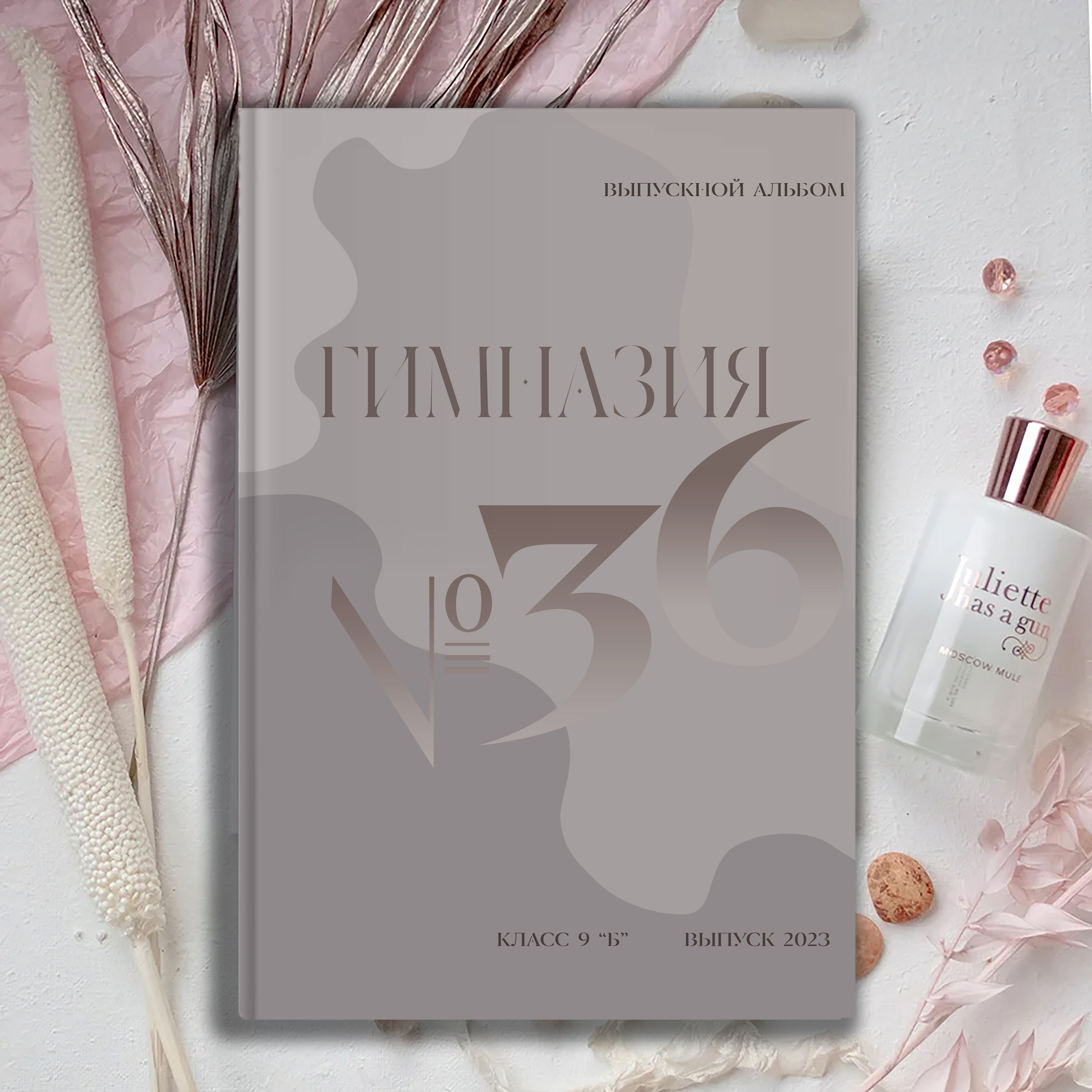 Выпускной альбом для выпускников школы (Дизайн № 230)