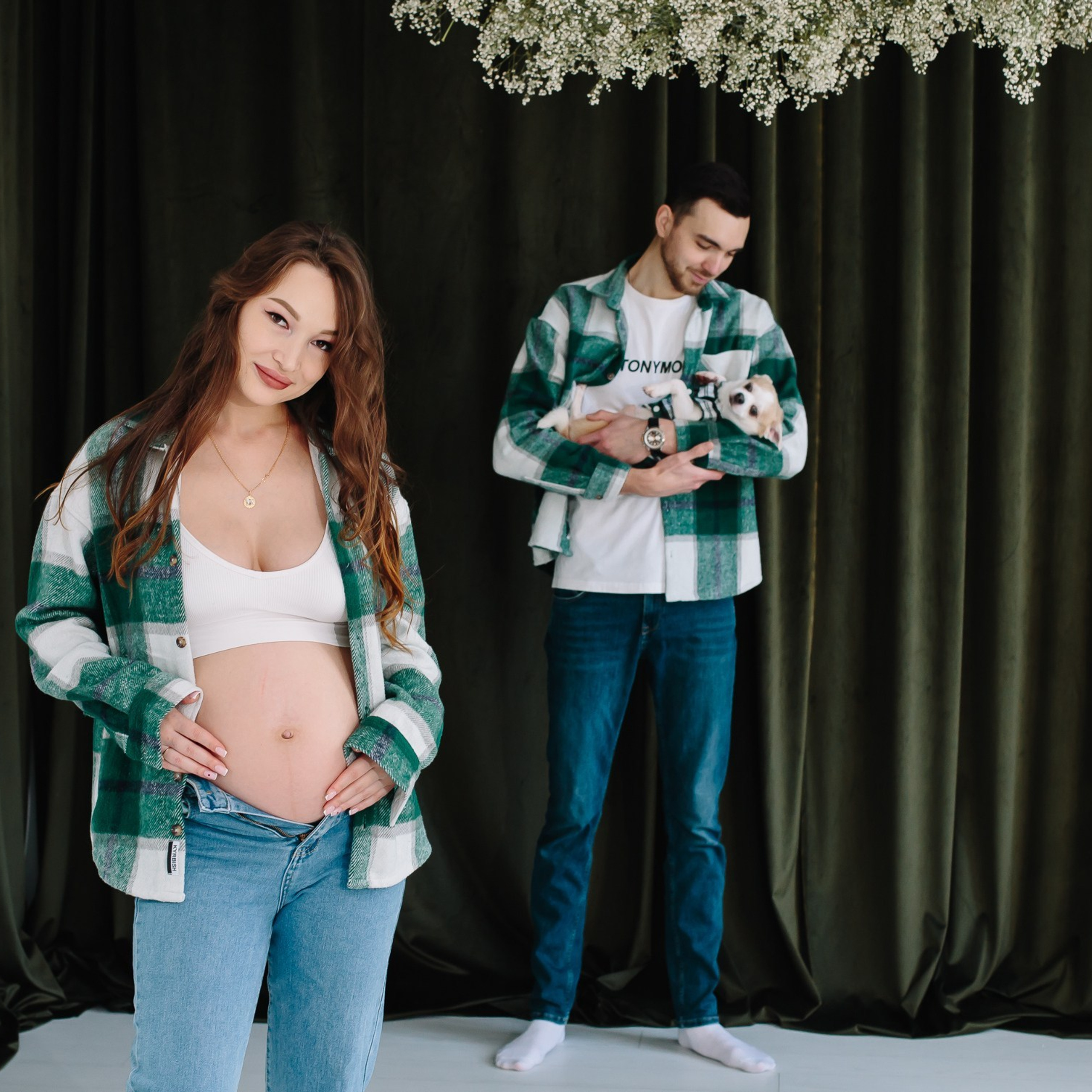 Виктория с питомцами