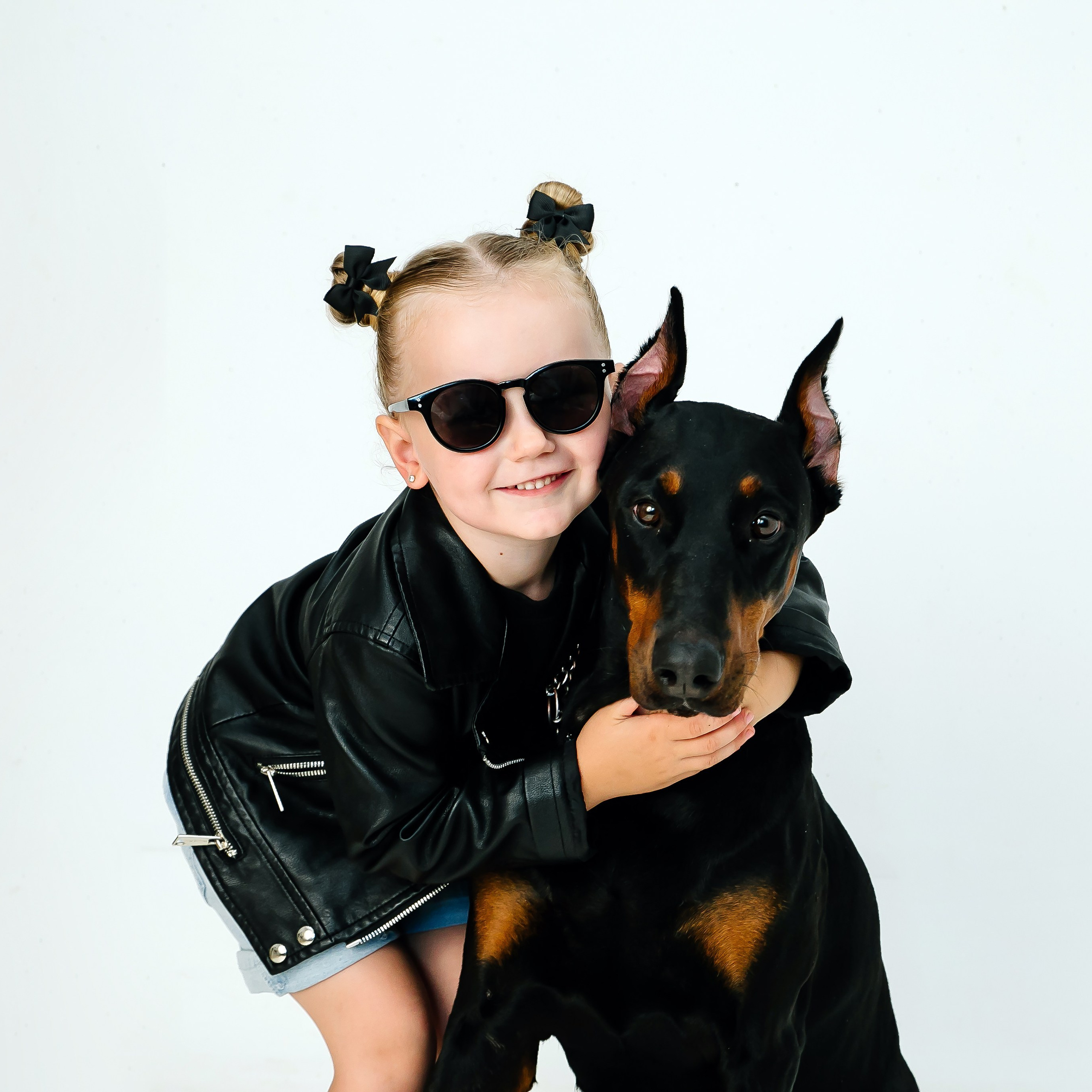 Фотопроект с доберманом