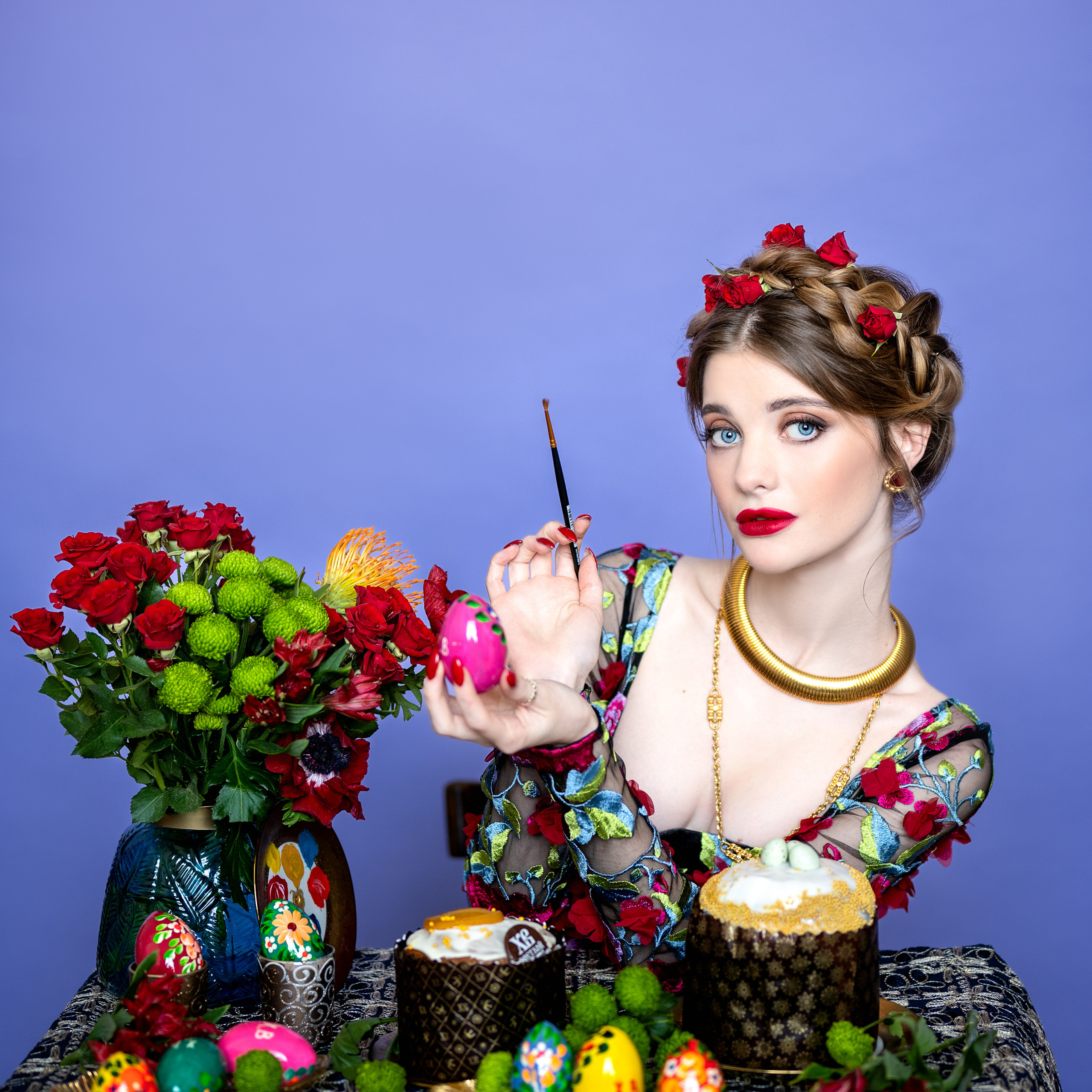 Пасхальная фотосессия Лизы