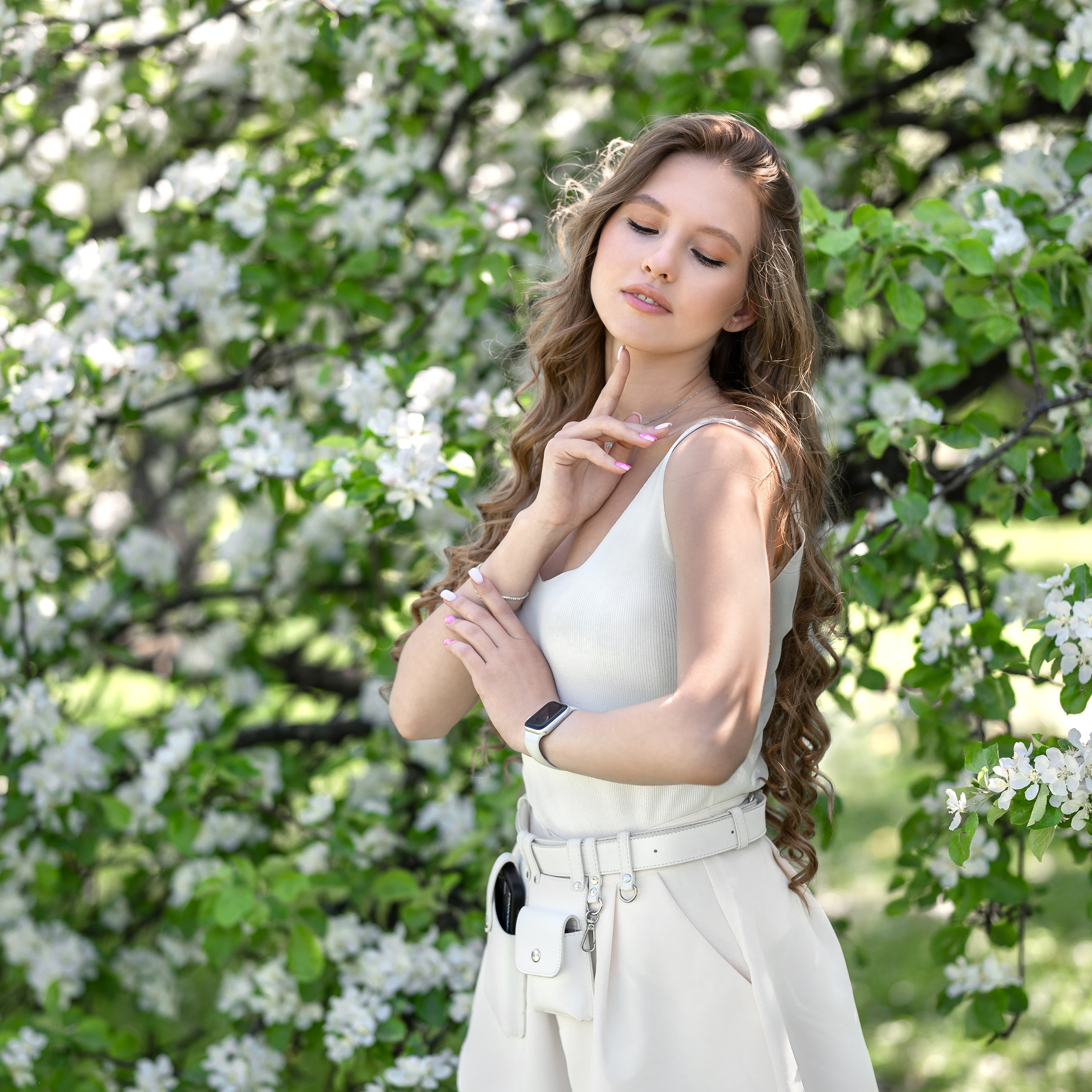 Фотосессия в&nbsp;яблоневом саду
