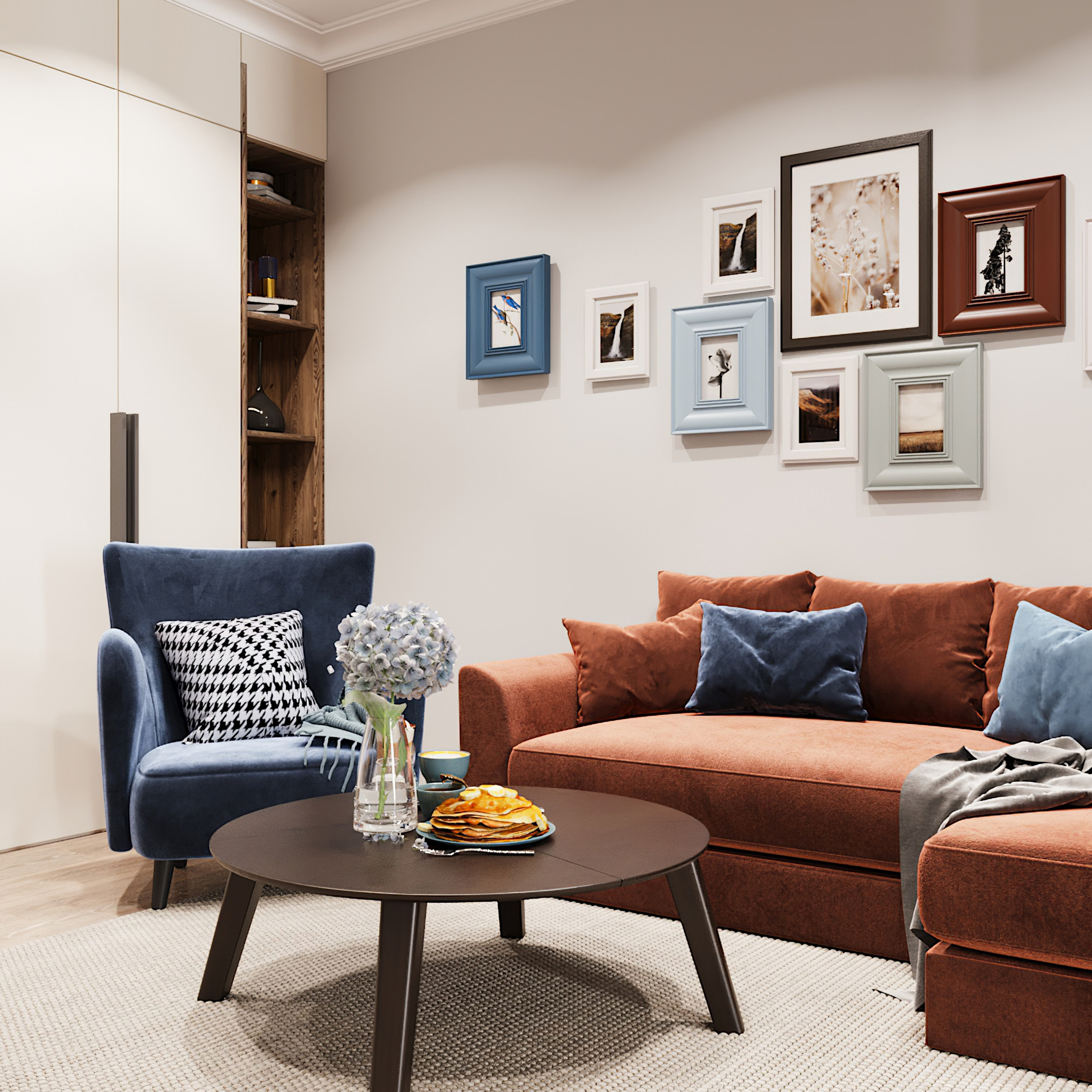 Кухня-гостиная в частном доме г. Краснодар