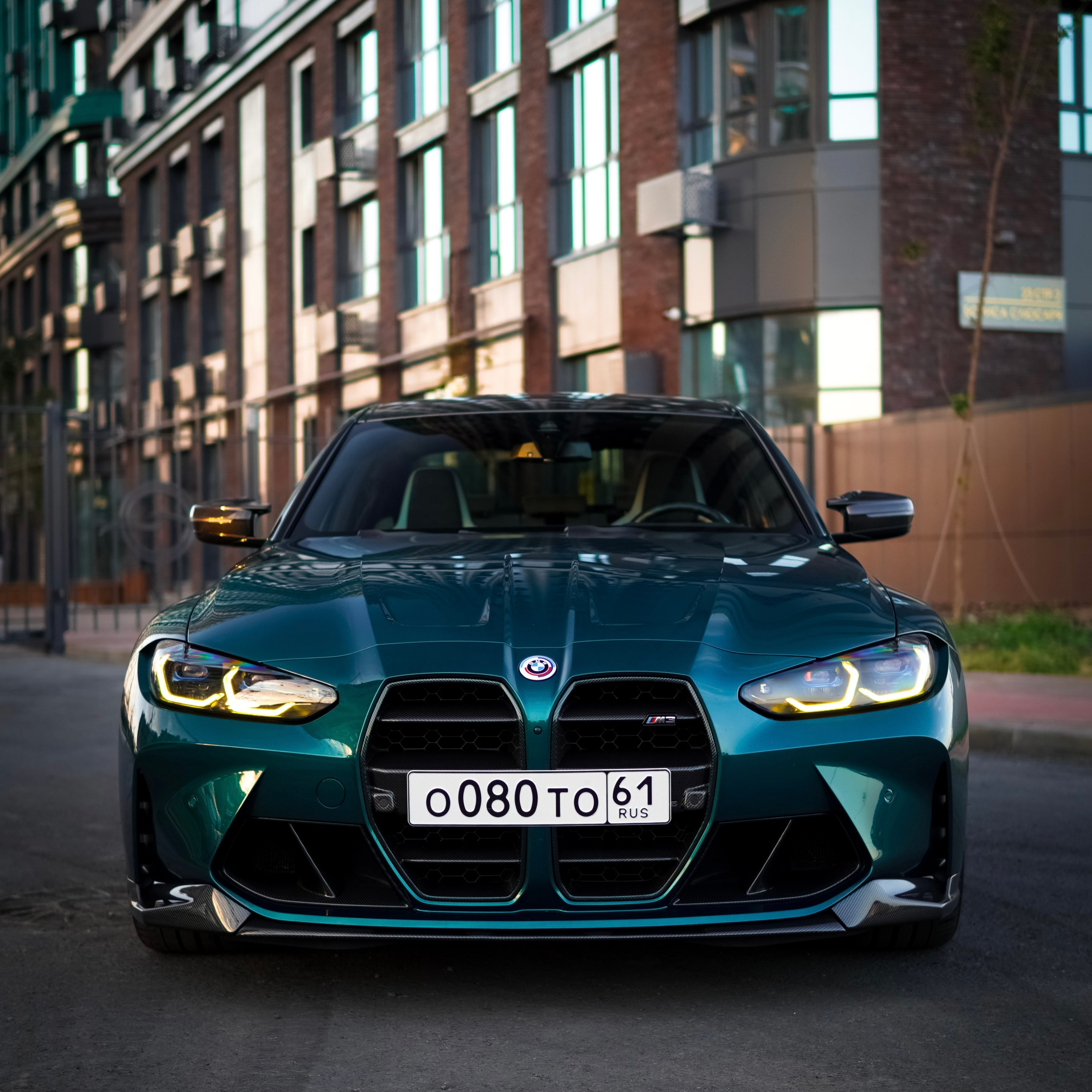 BMW M3 G80 green