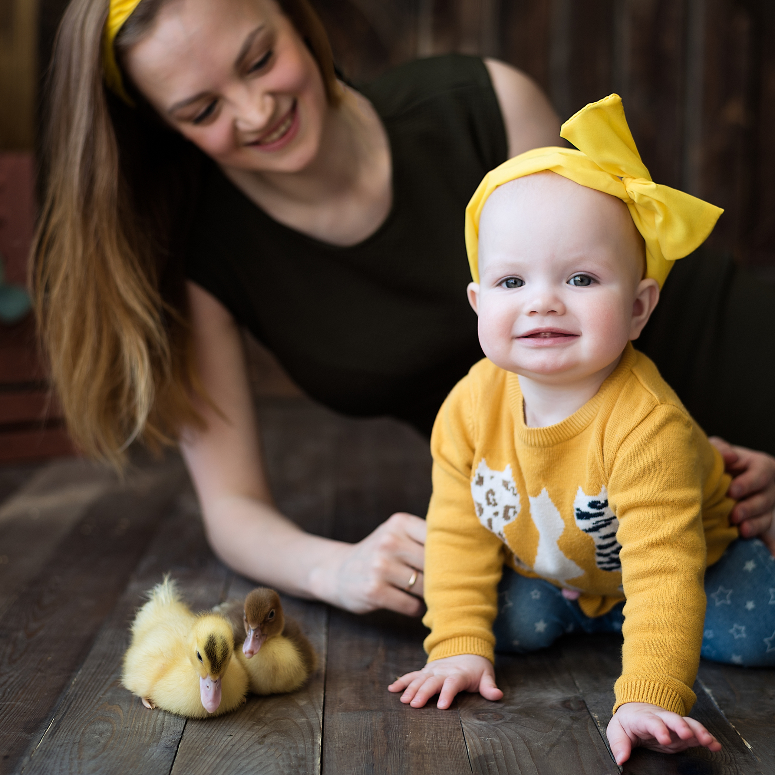 Семейная фотосессия. Студия