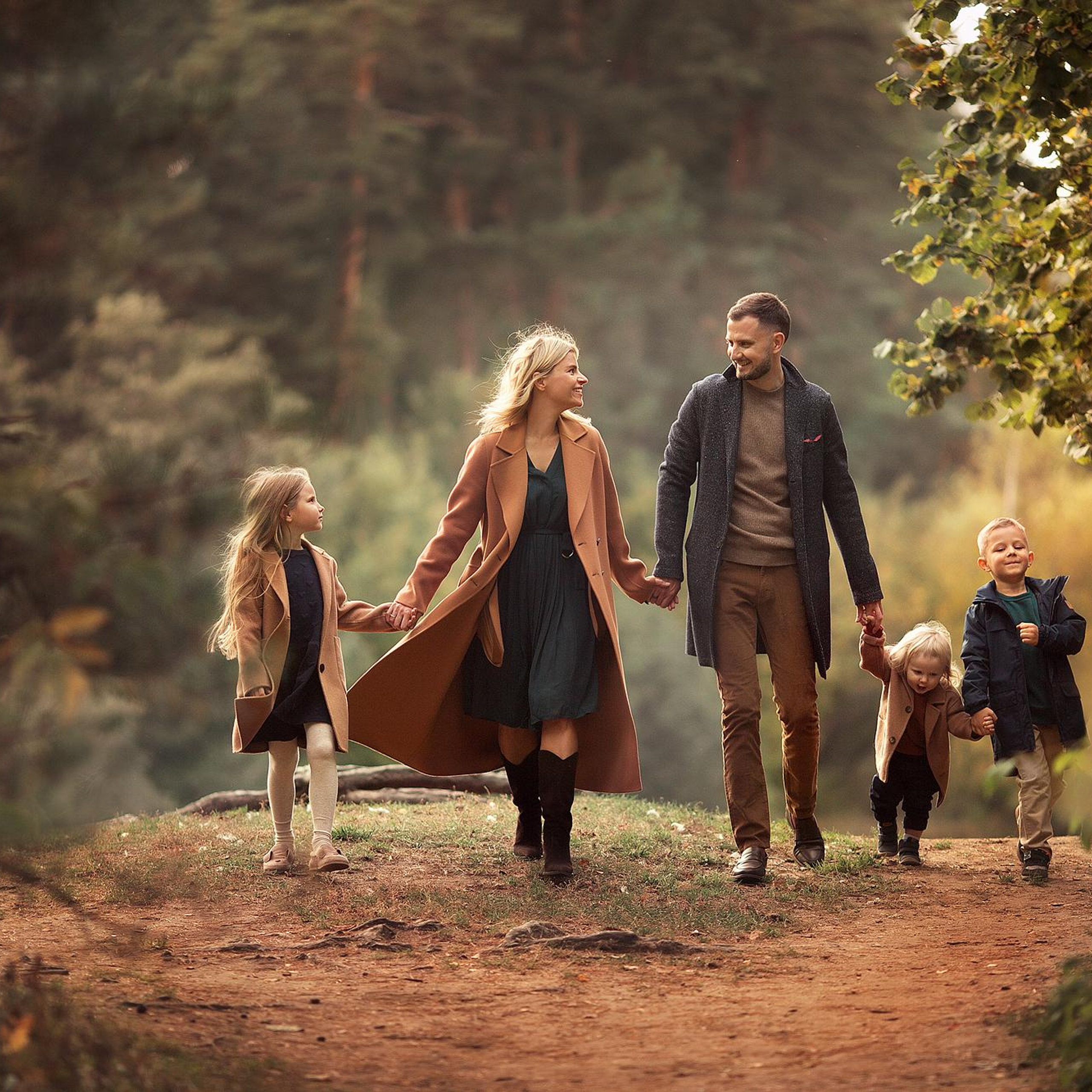 Видеоурок по обработке осенних фотографий. Семейный фотограф Татьяна Надеждина | Москва, Московская область, Ярославль