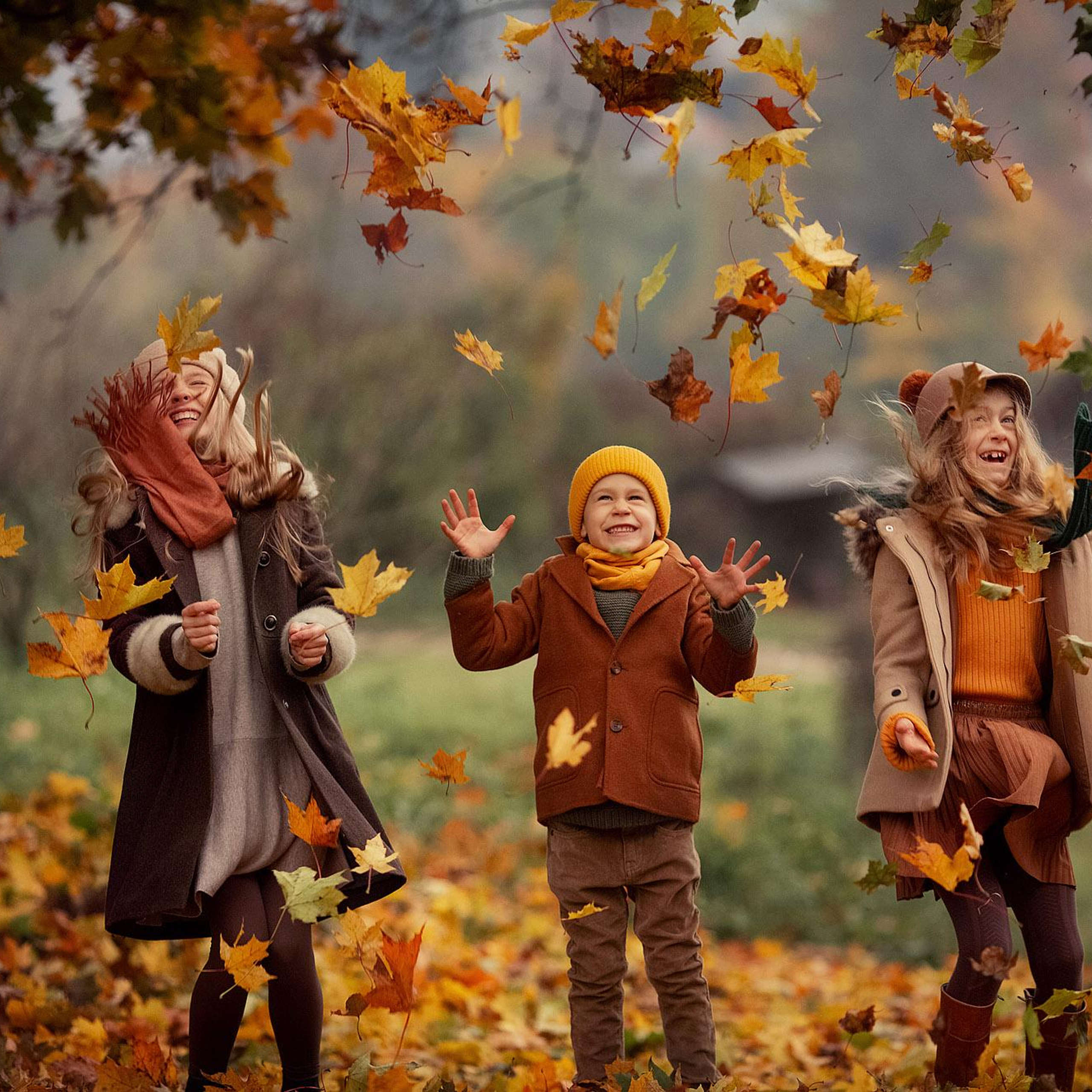 Видеоурок по обработке осенних фотографий. Семейный фотограф Татьяна Надеждина | Москва, Московская область, Ярославль