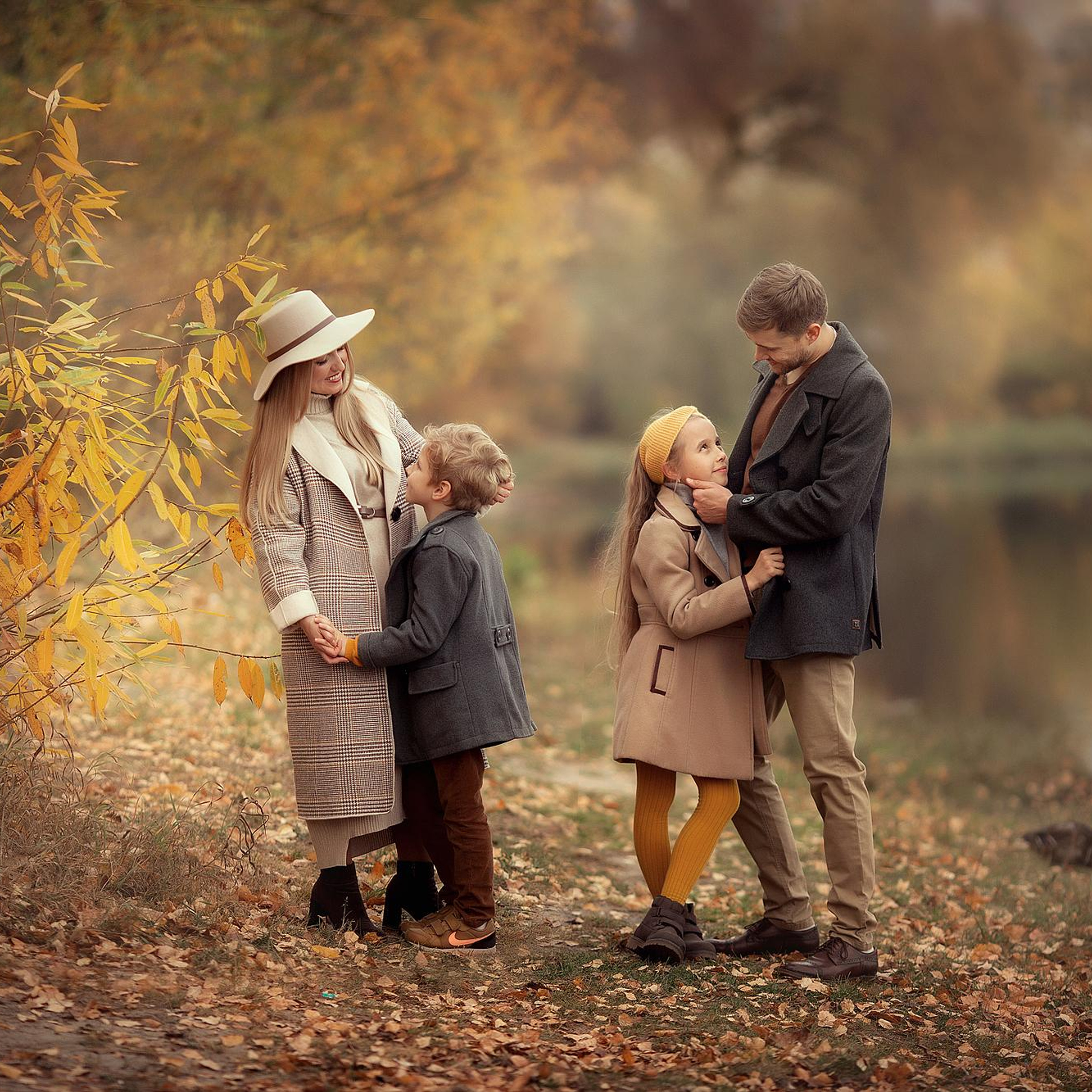 Видеоурок по обработке осенних фотографий. Семейный фотограф Татьяна Надеждина | Москва, Московская область, Ярославль