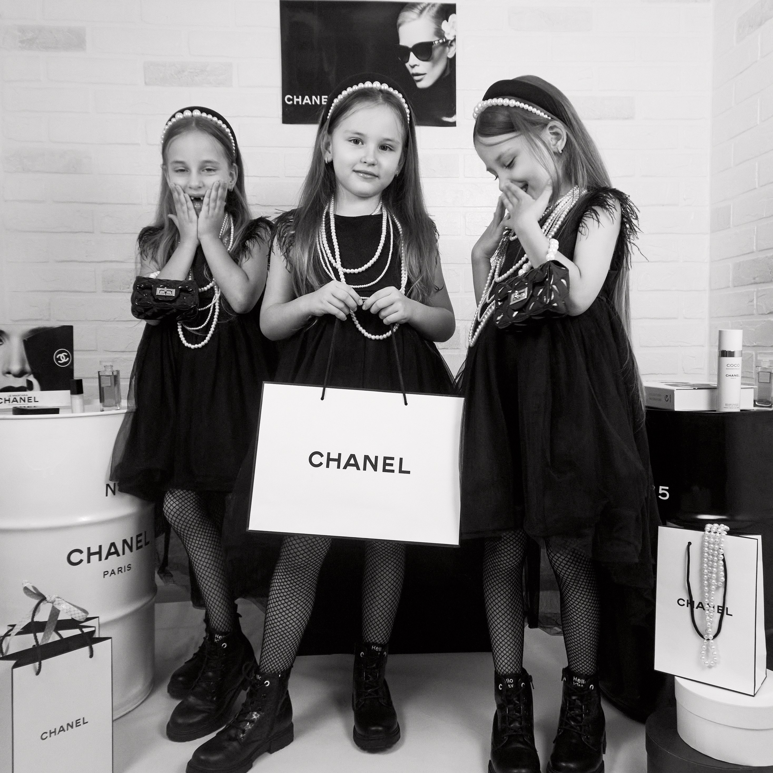 Детская фотосессия в&nbsp;стиле CHANEL