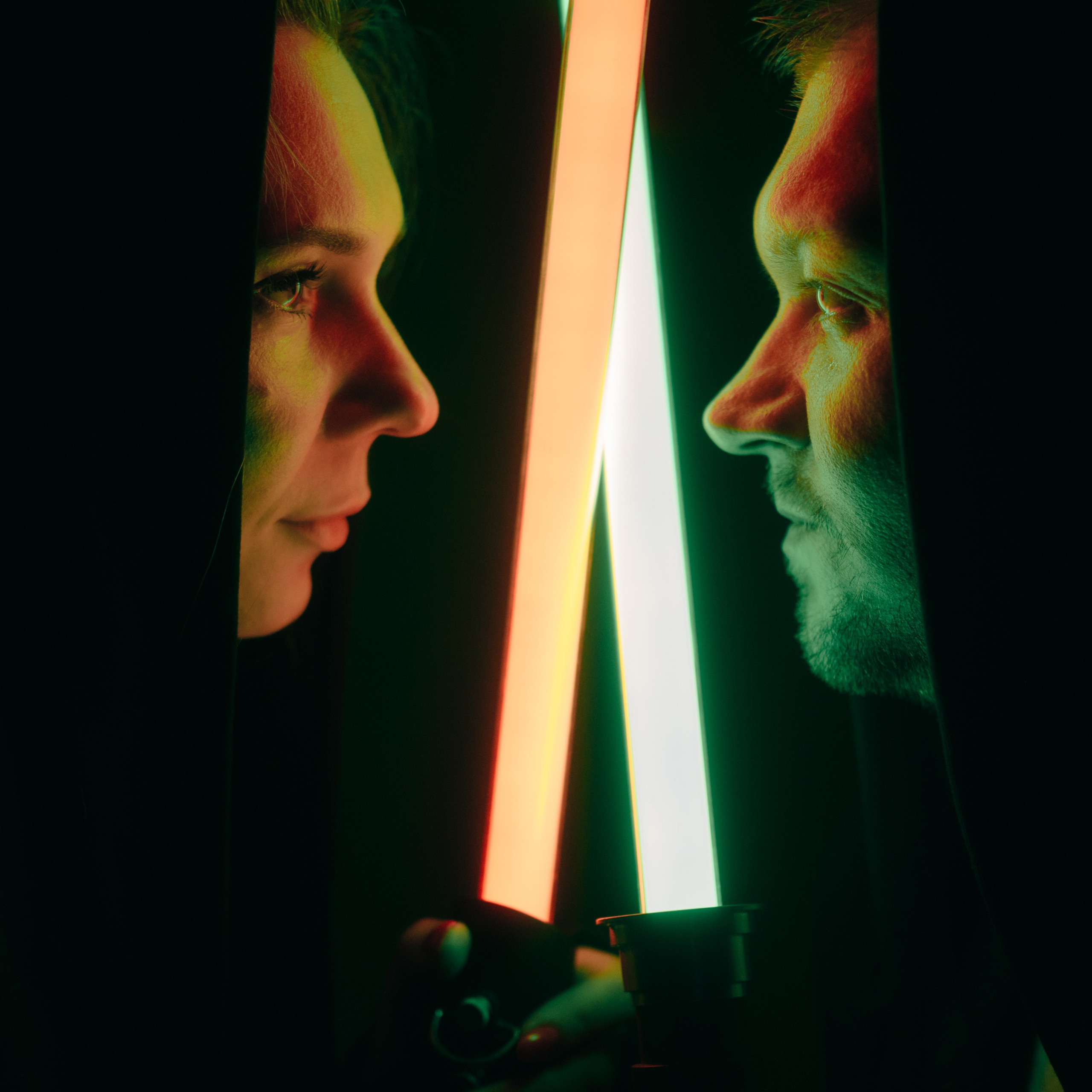 Парная съёмка на&nbsp;юбилей свадьбы в&nbsp;студии