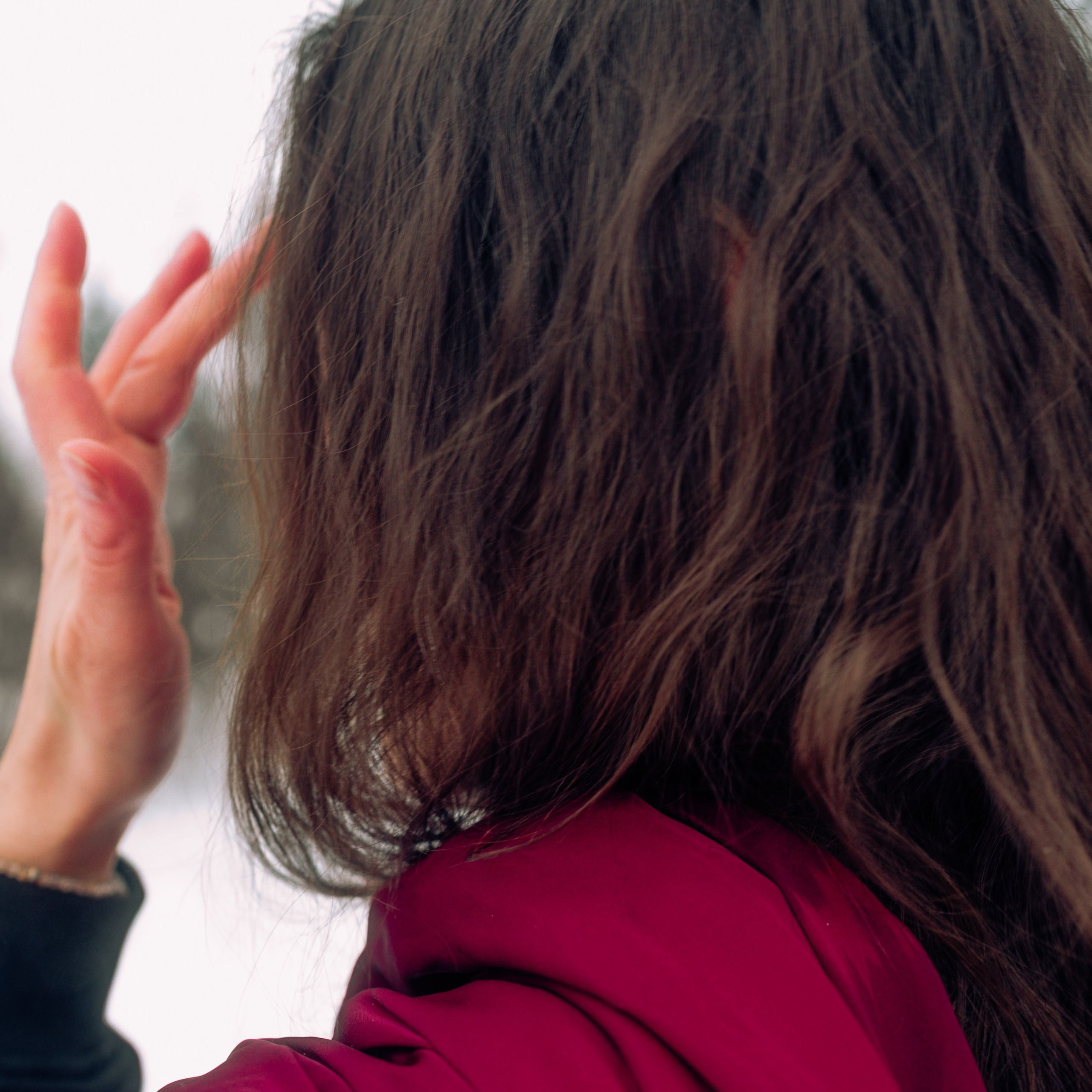 Женская психологическая съёмка в&nbsp;лесу