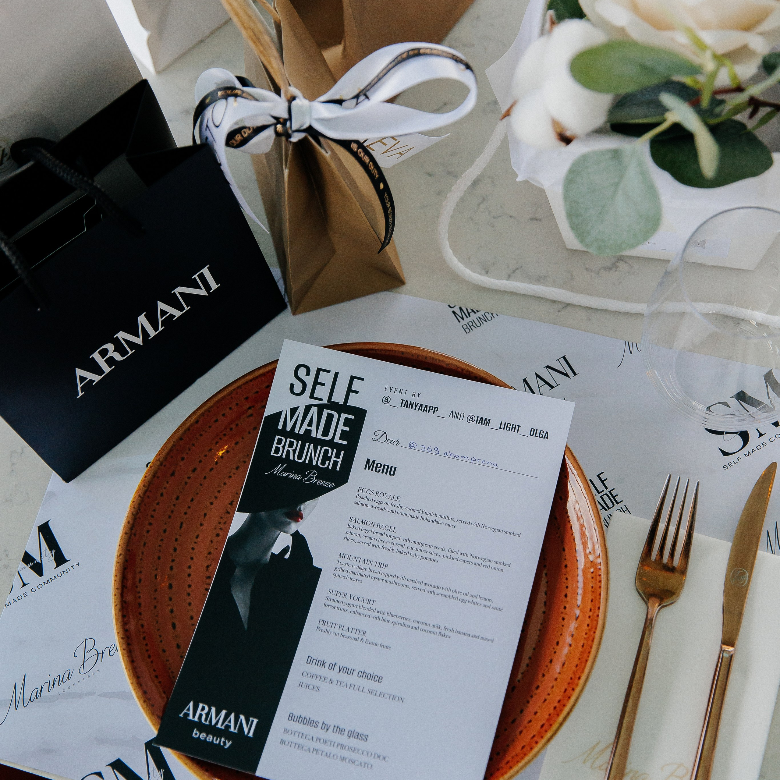 Brunch Armani