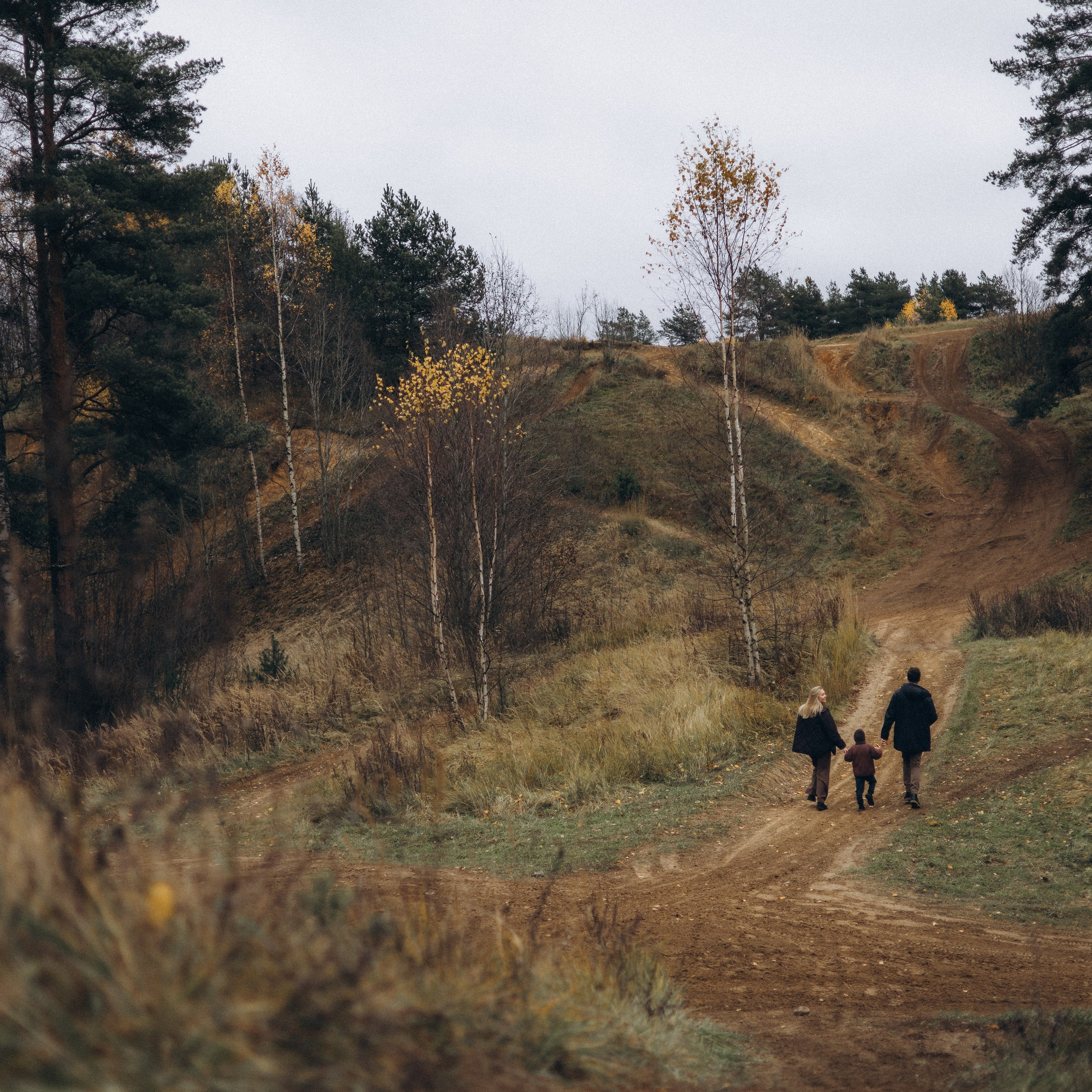 Саша, Влад и Паша. Колтушские высоты