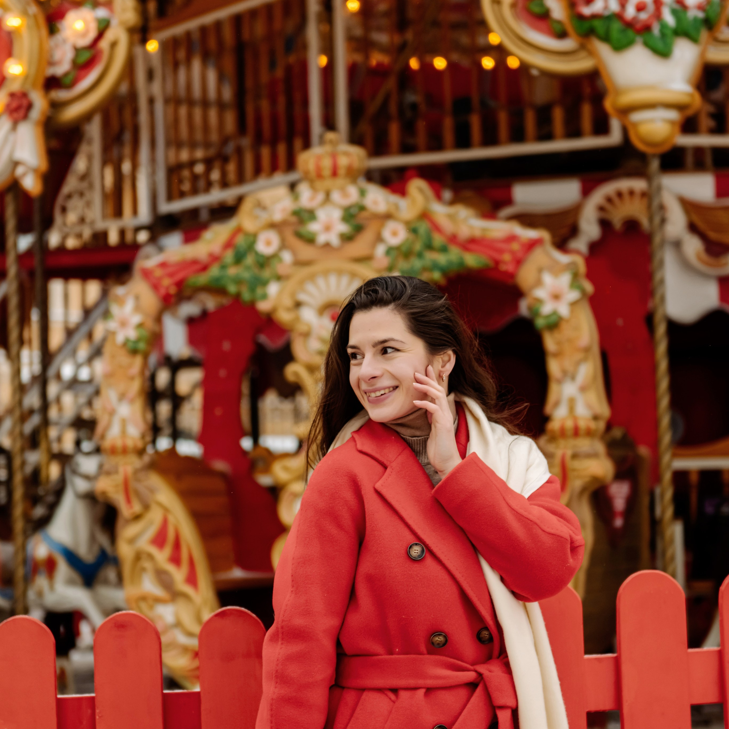 Манежная площадь зимой