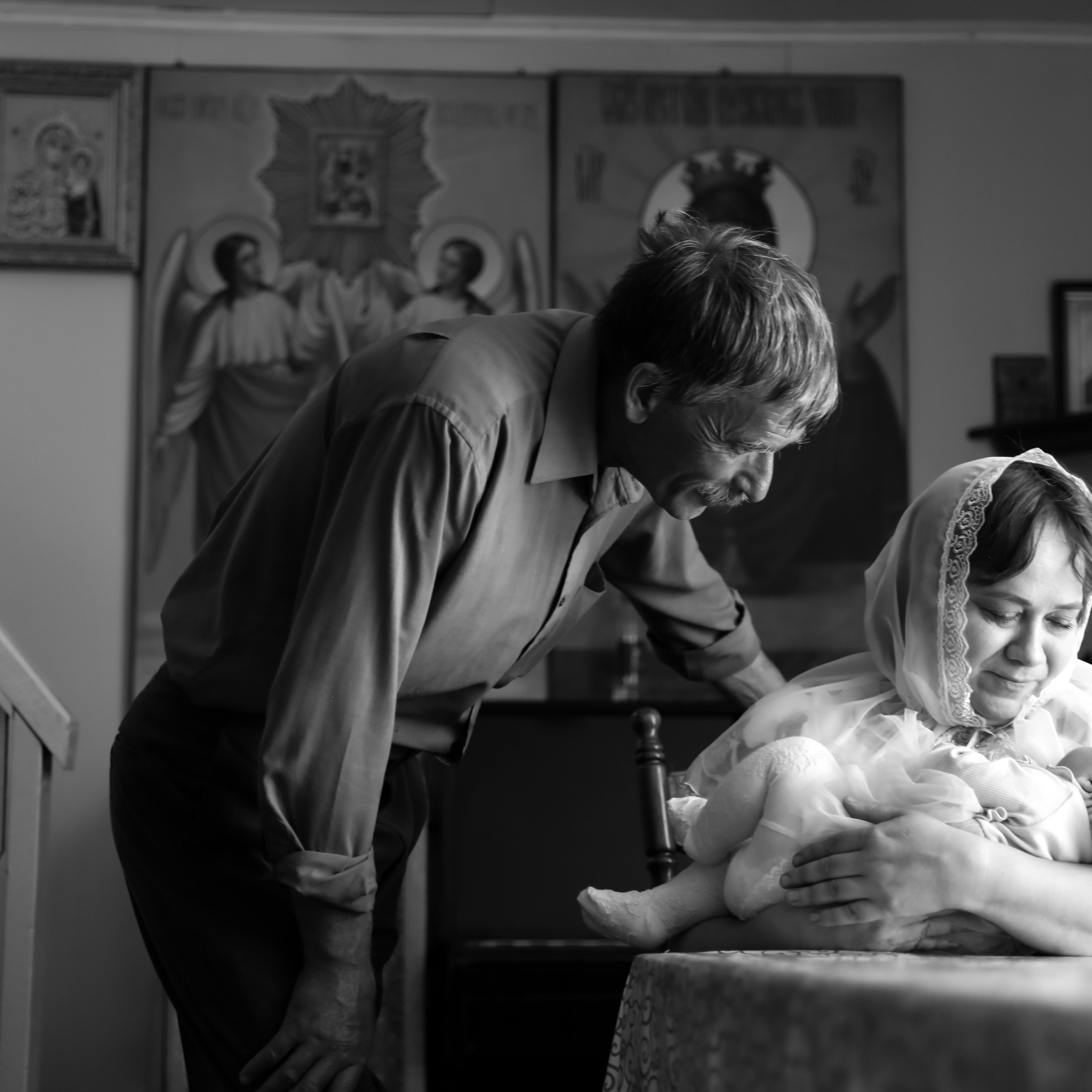 Таинство крещения Юли