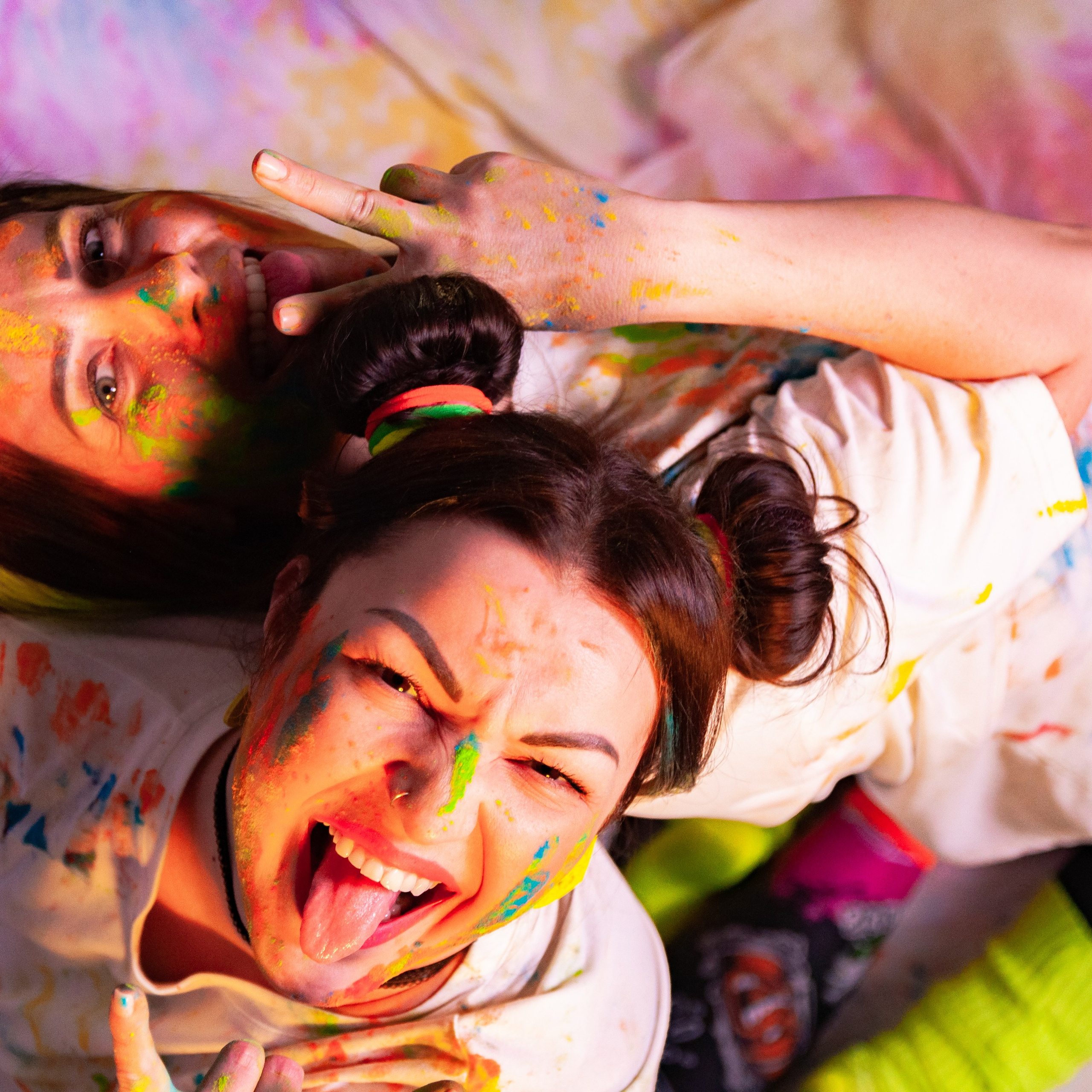 Фотопроект с красками холи