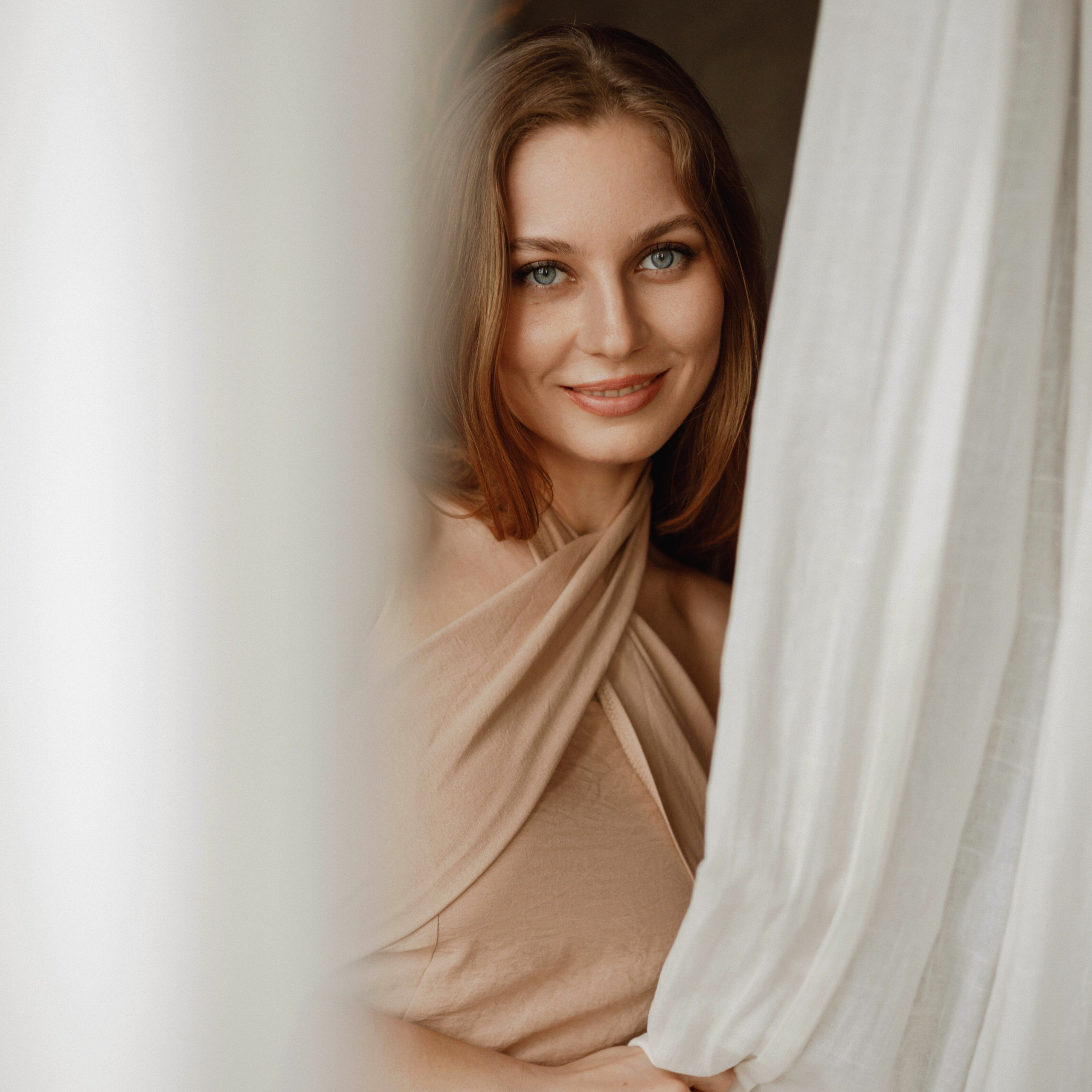 Ирина. Фотосессия в студии, будуар