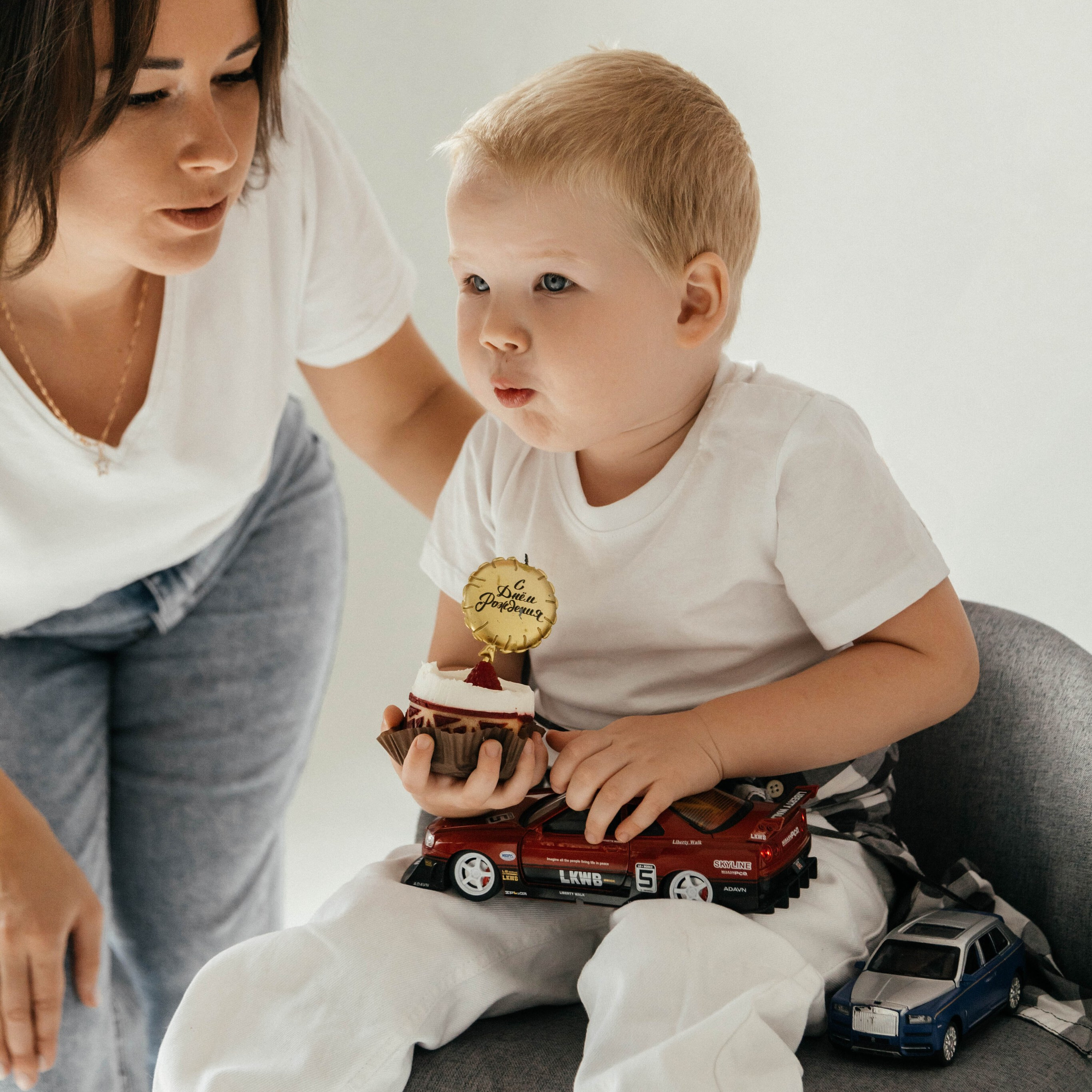 Семейная фотосессия ко дню Рождения