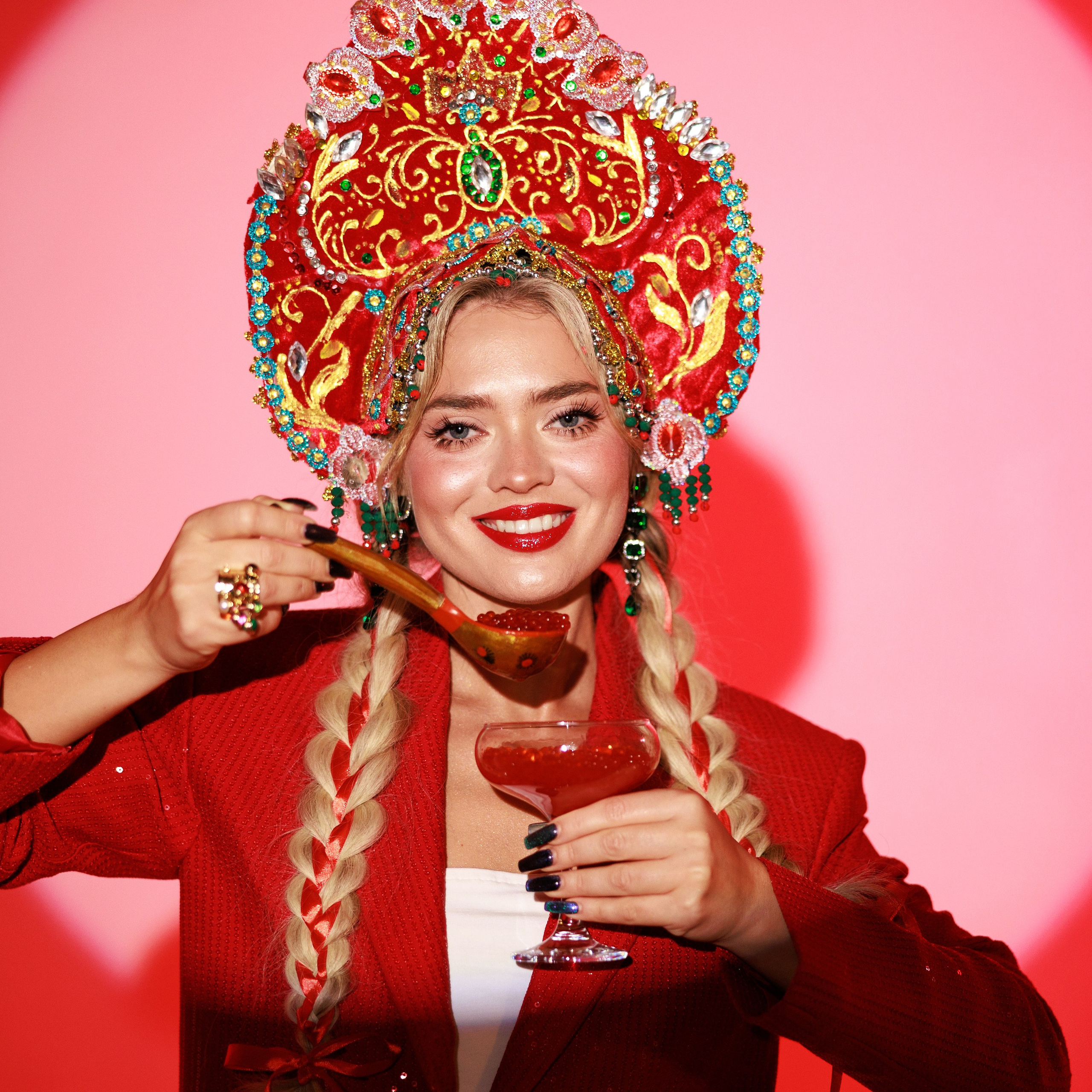 Фотосессия в русском стиле