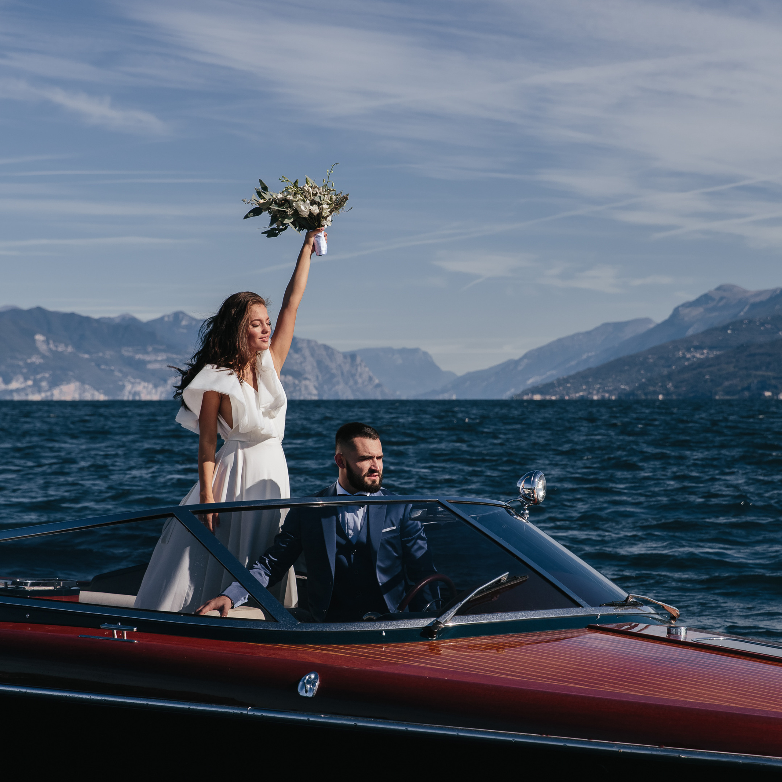 Саша и Марина. Свадьба на озере Гарда