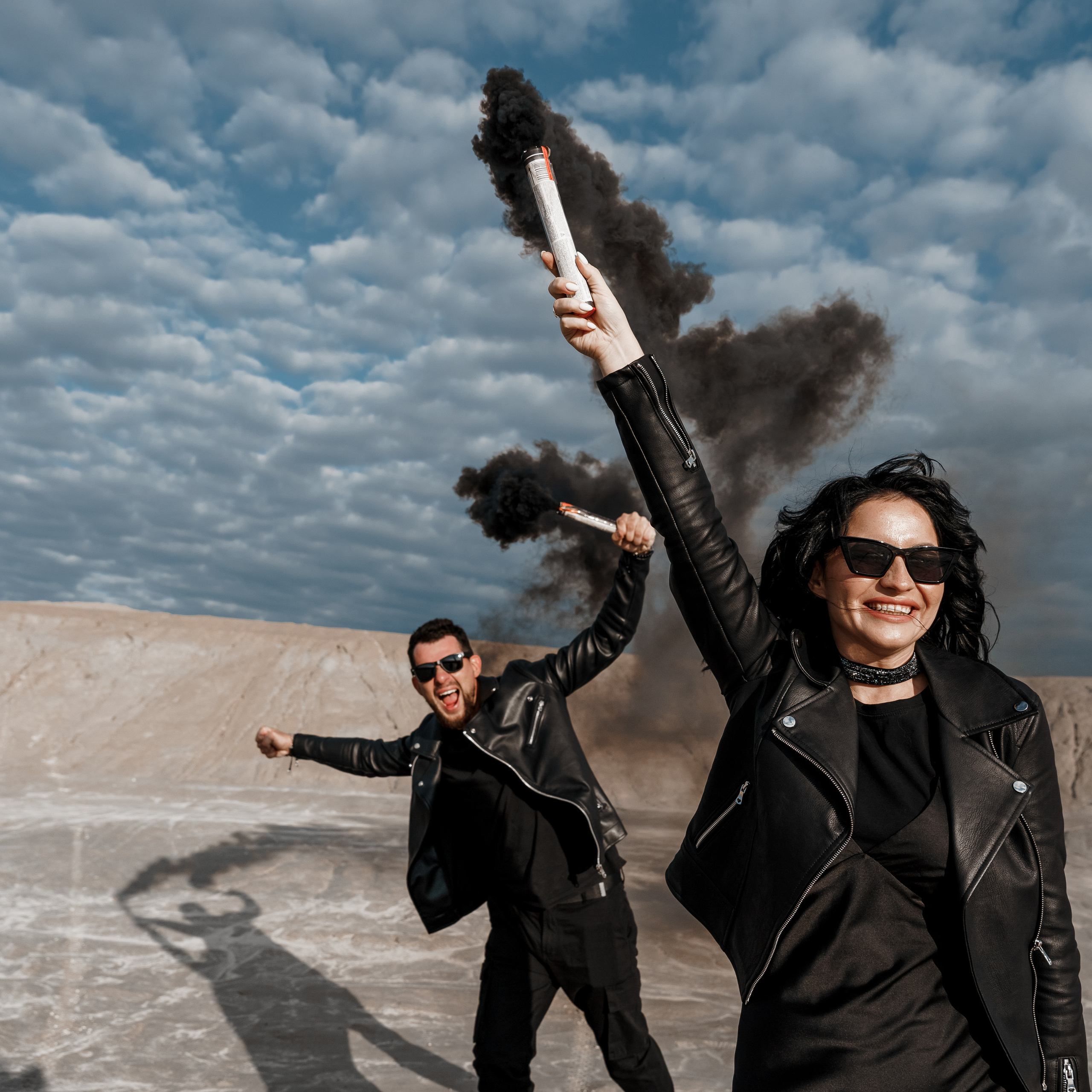 Lena & Zhenya. TOTAL BLACK STORY