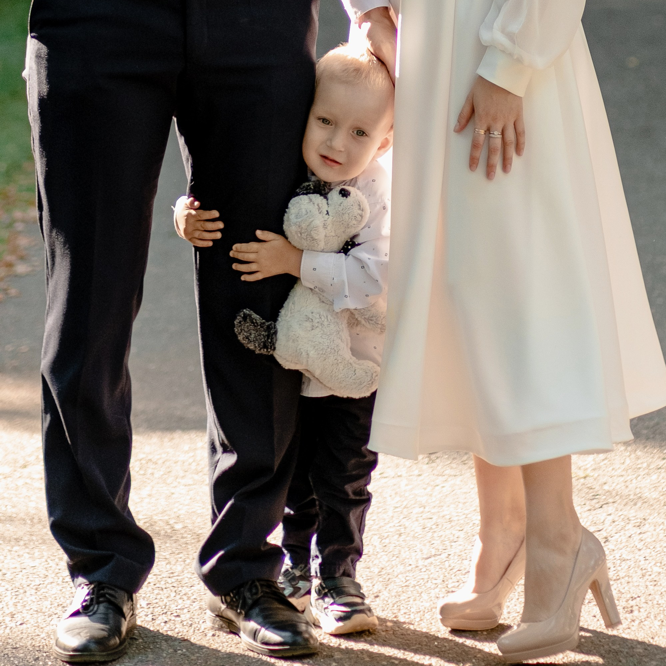 Семья в парке