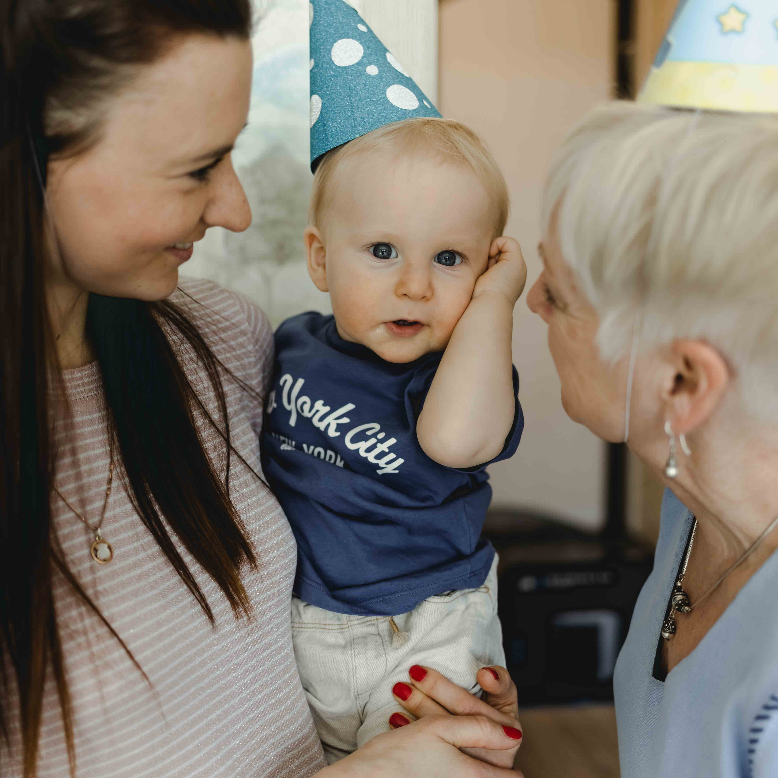 Первый день рождения Артема в&nbsp;кругу семьи