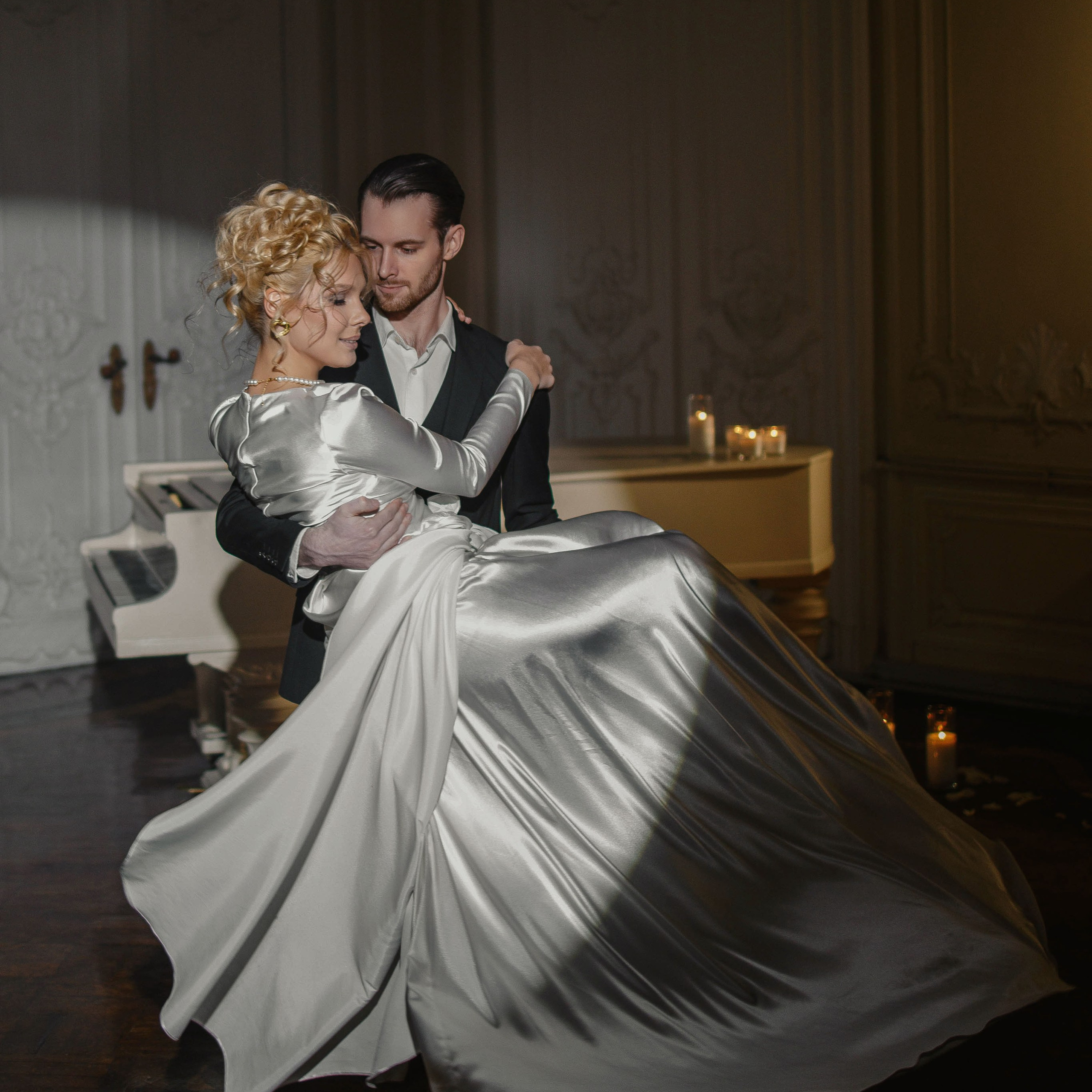 Серия с профессиональными танцорами