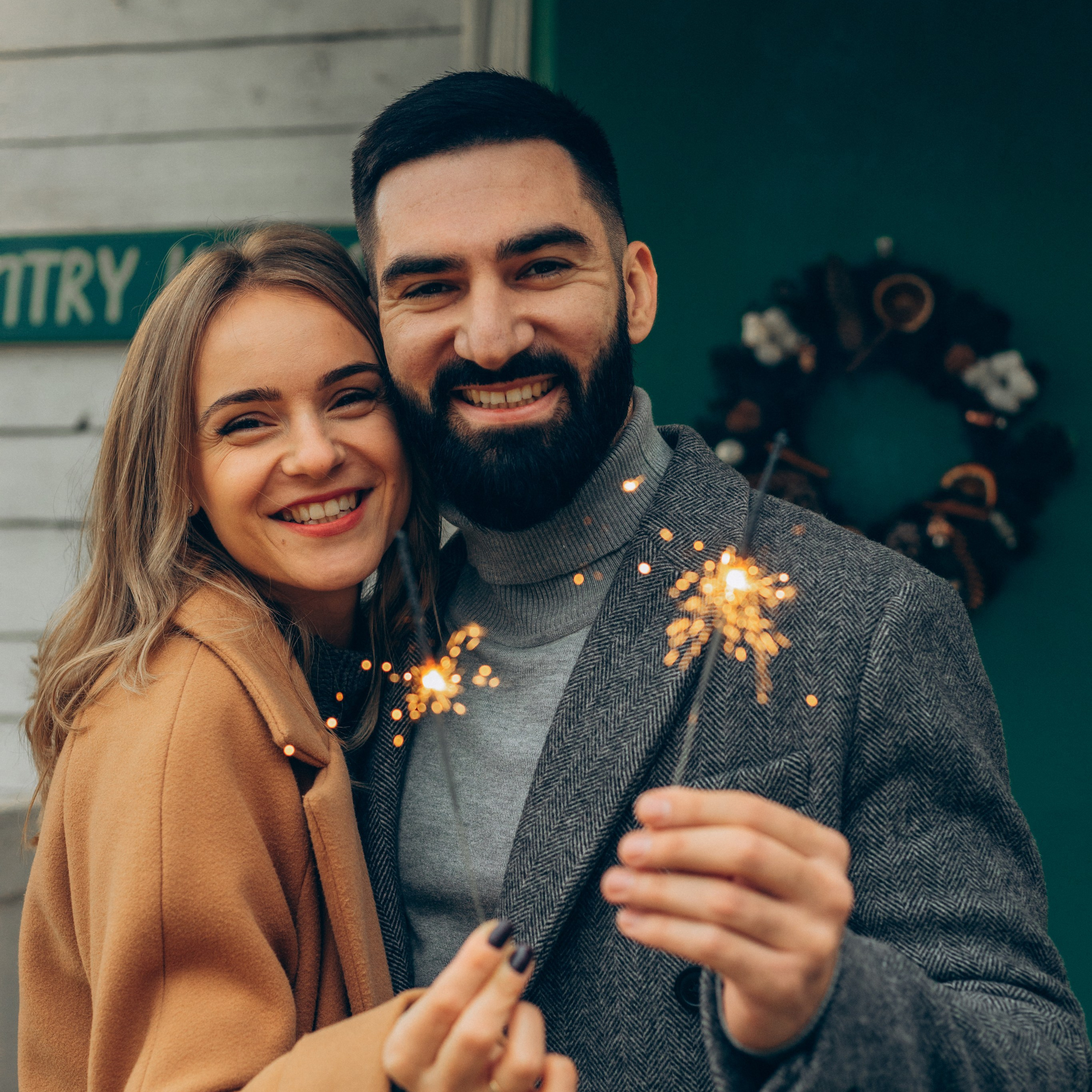 Настя, Алан, Маша и Леон зимняя история