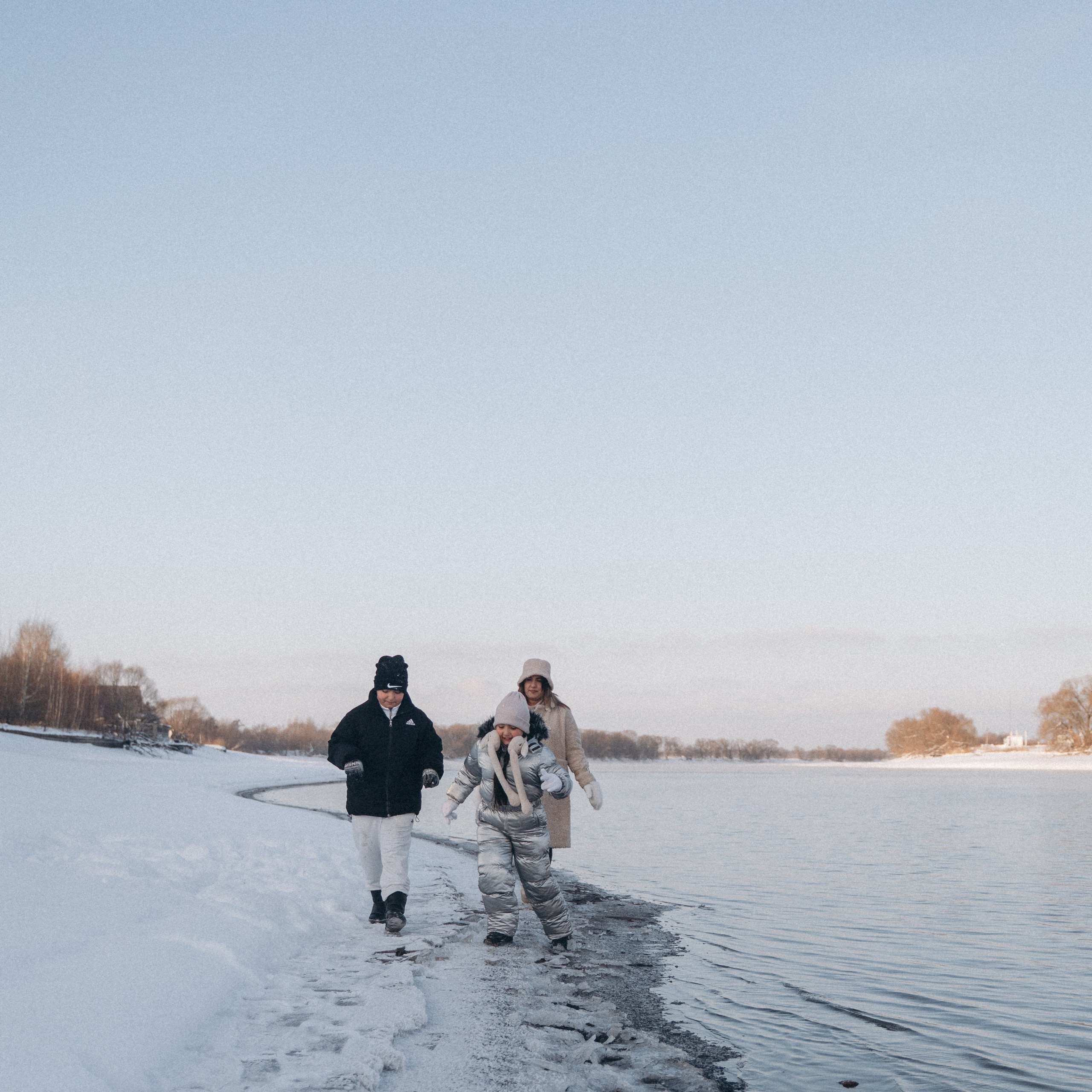 одним зимним днем…🤍