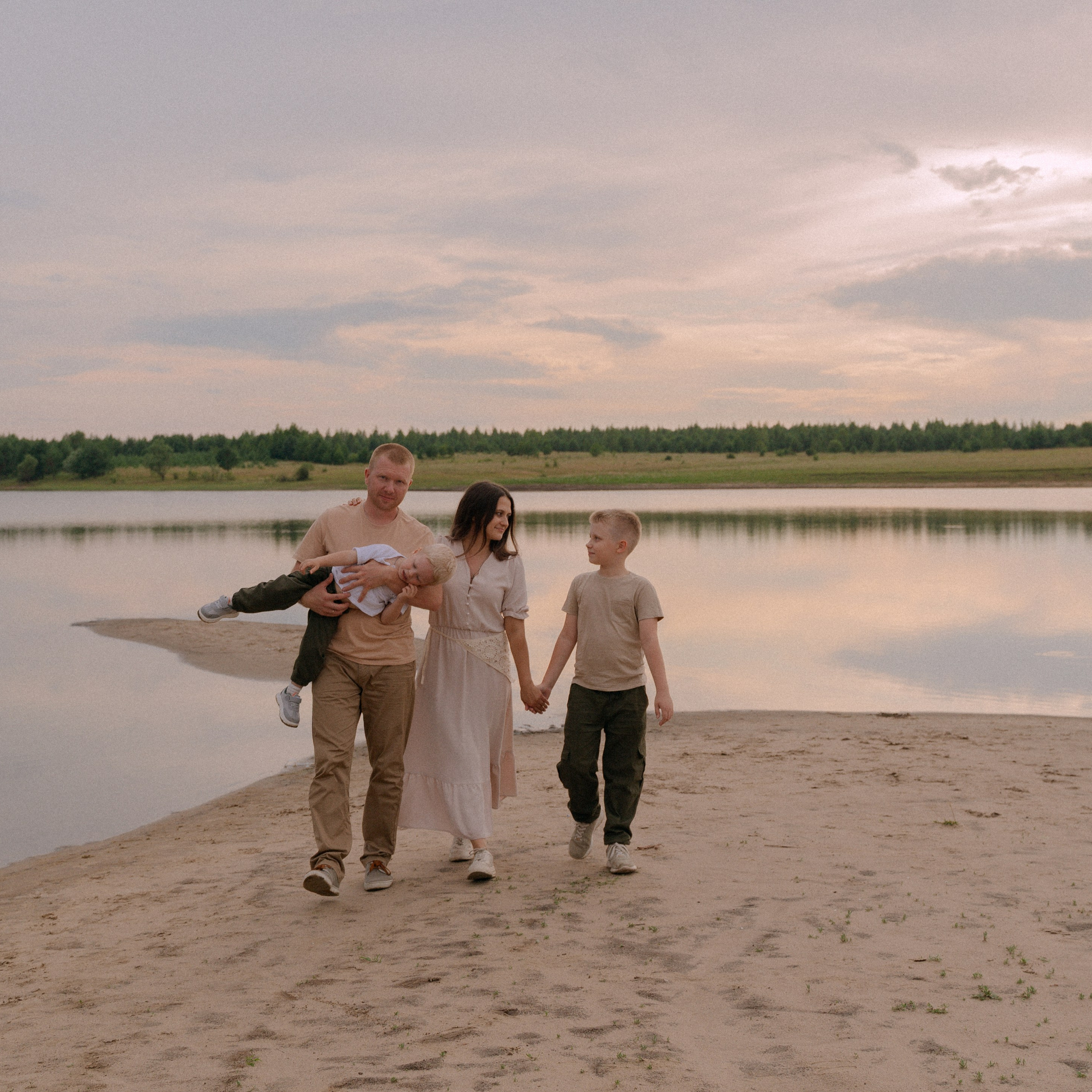 на берегу неба…