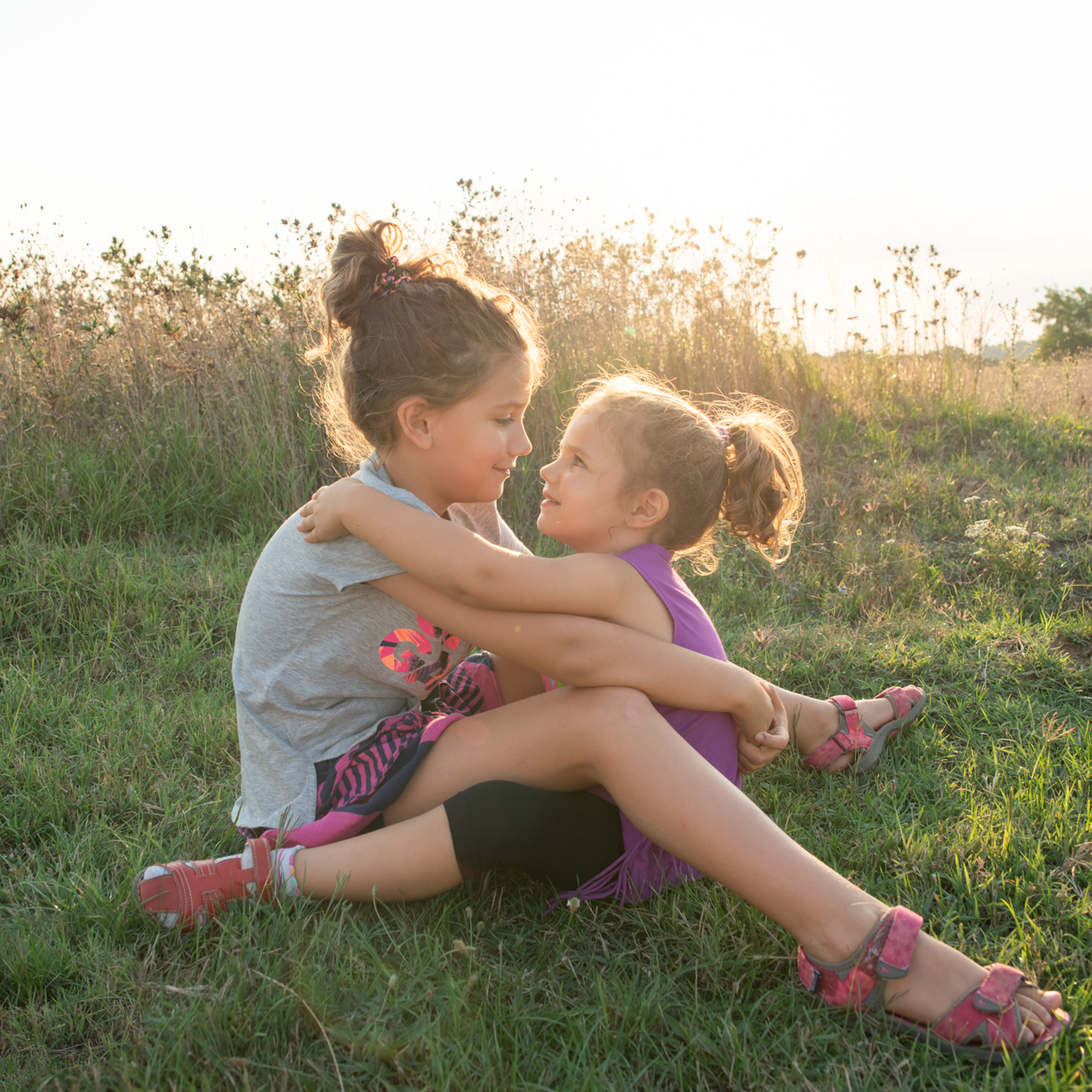 Кира и Милиса. Июль 2019