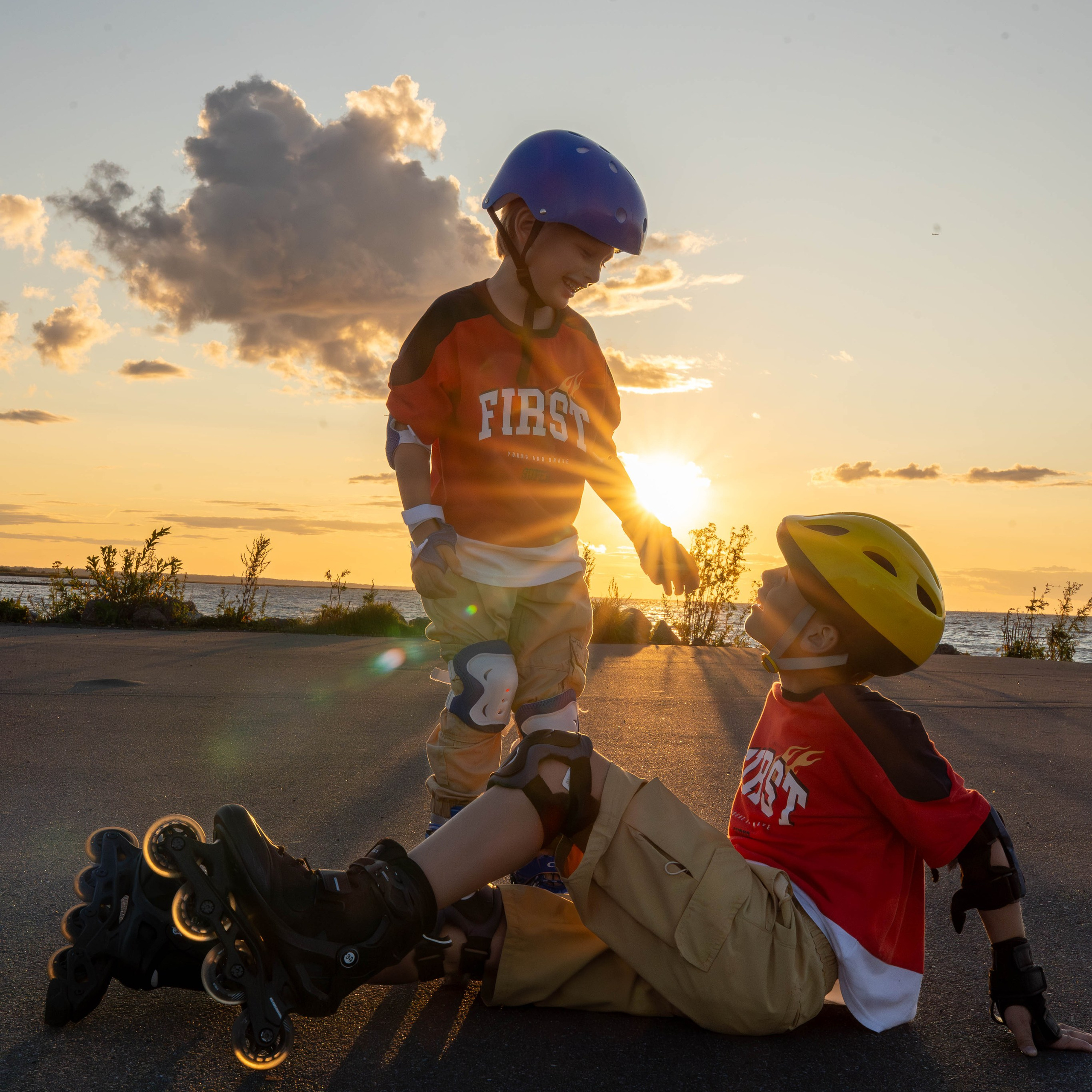 Прогулка на роликах