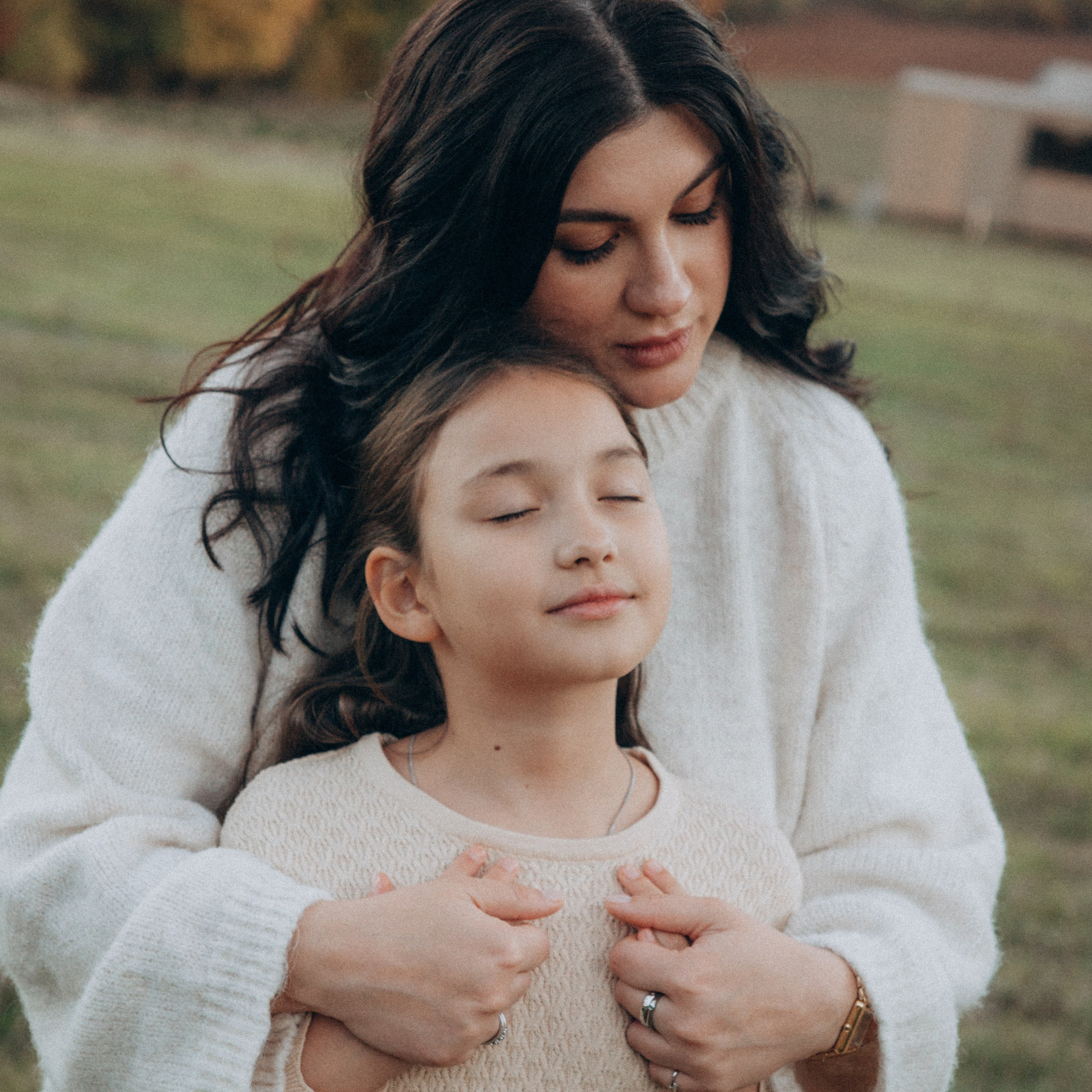 Юлия и Денис с детьми