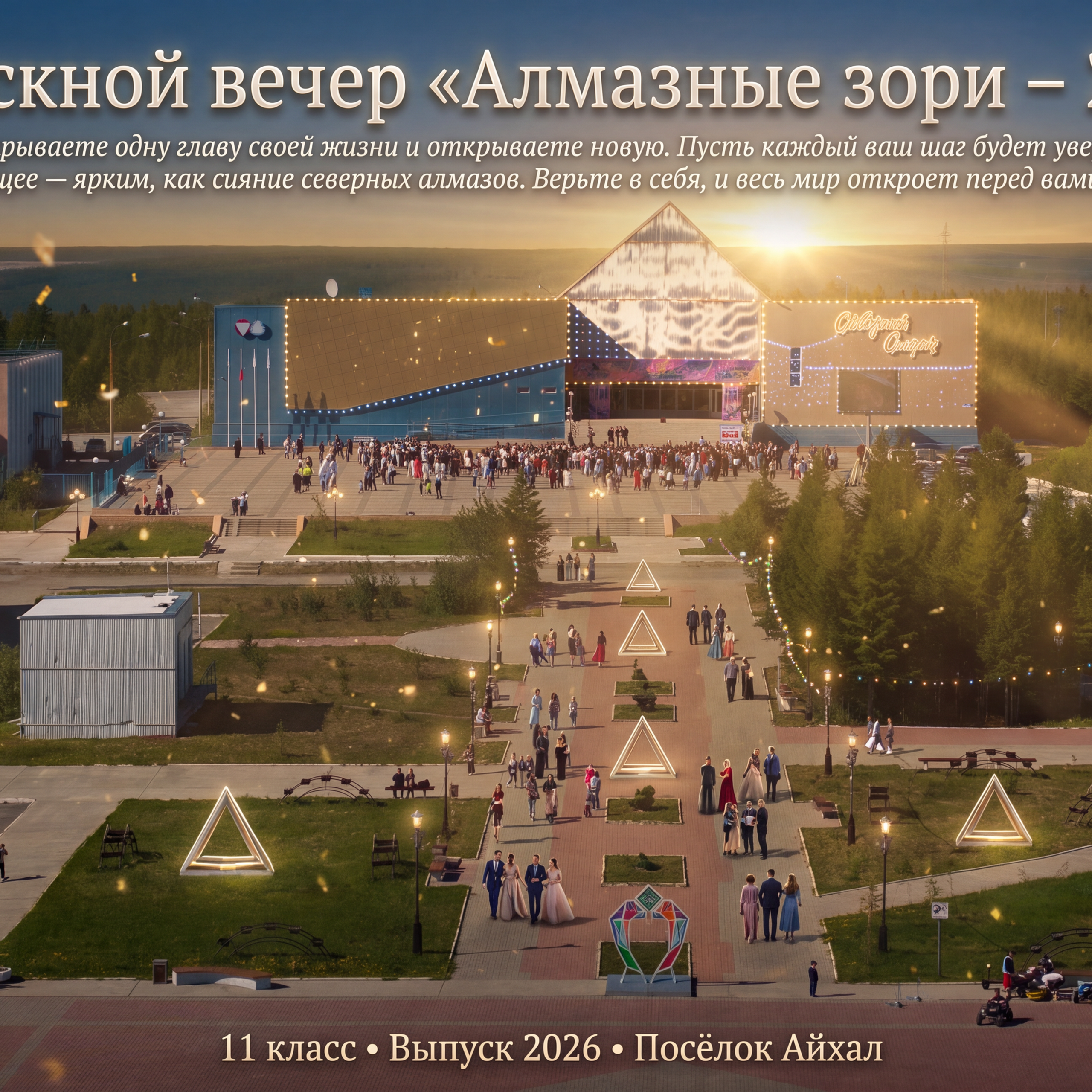 ✨ выпускной вечер «Алмазные зори — 2026»✨