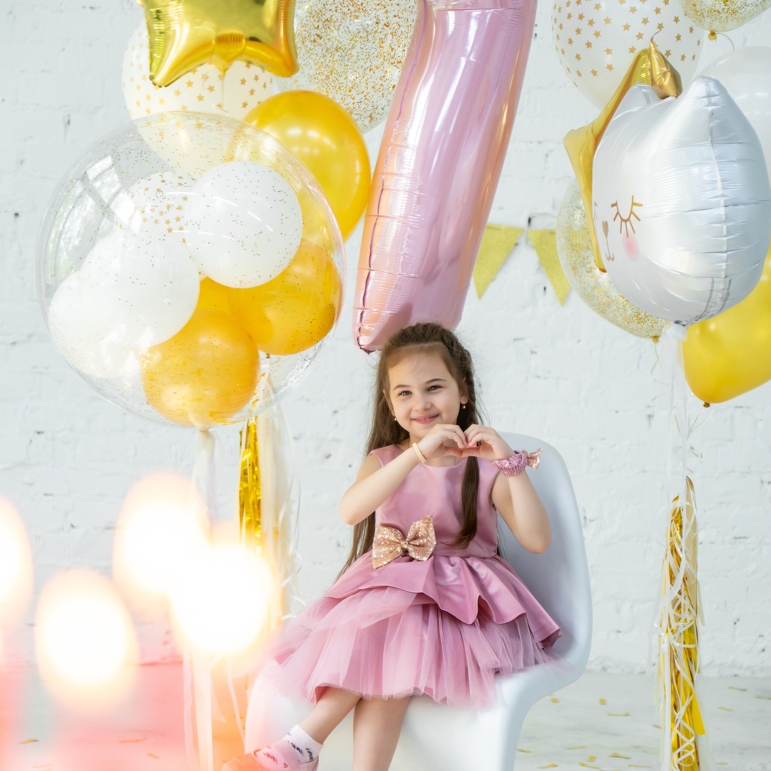 Съёмка ко дню рождения в студии