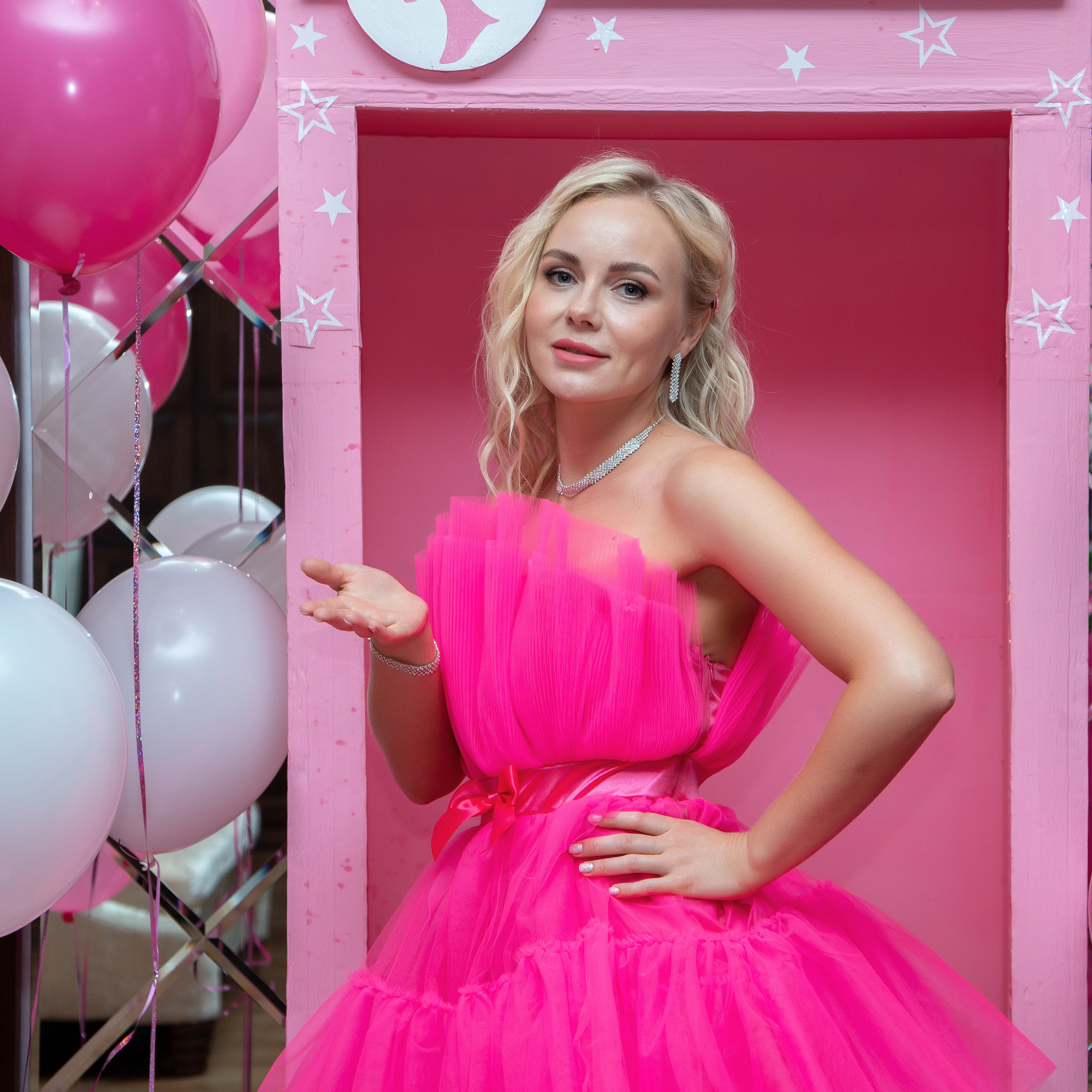 взрослый день рождения в стиле Барби