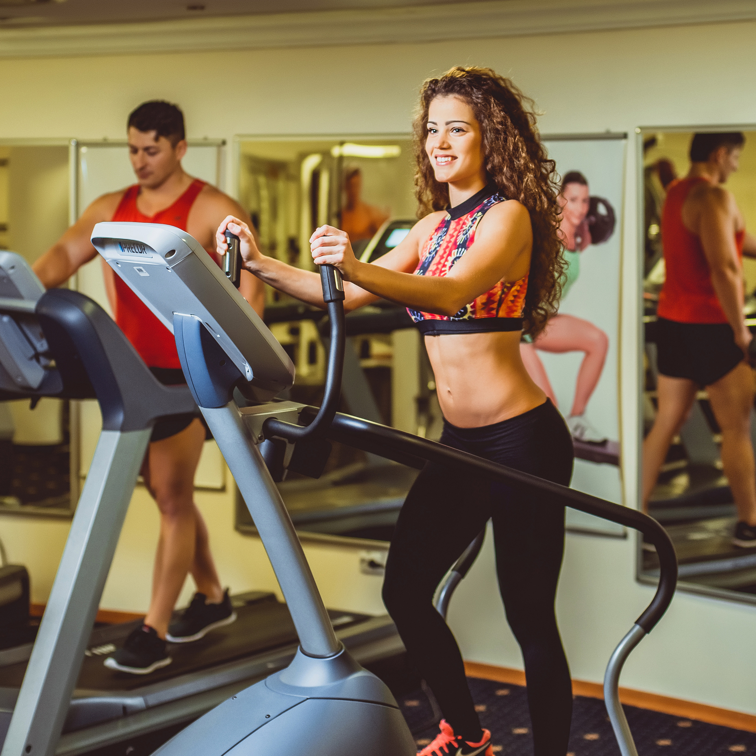 Рекламная фотосъемка для фитнесс-клуба отеля "Ореанда" в Ялте