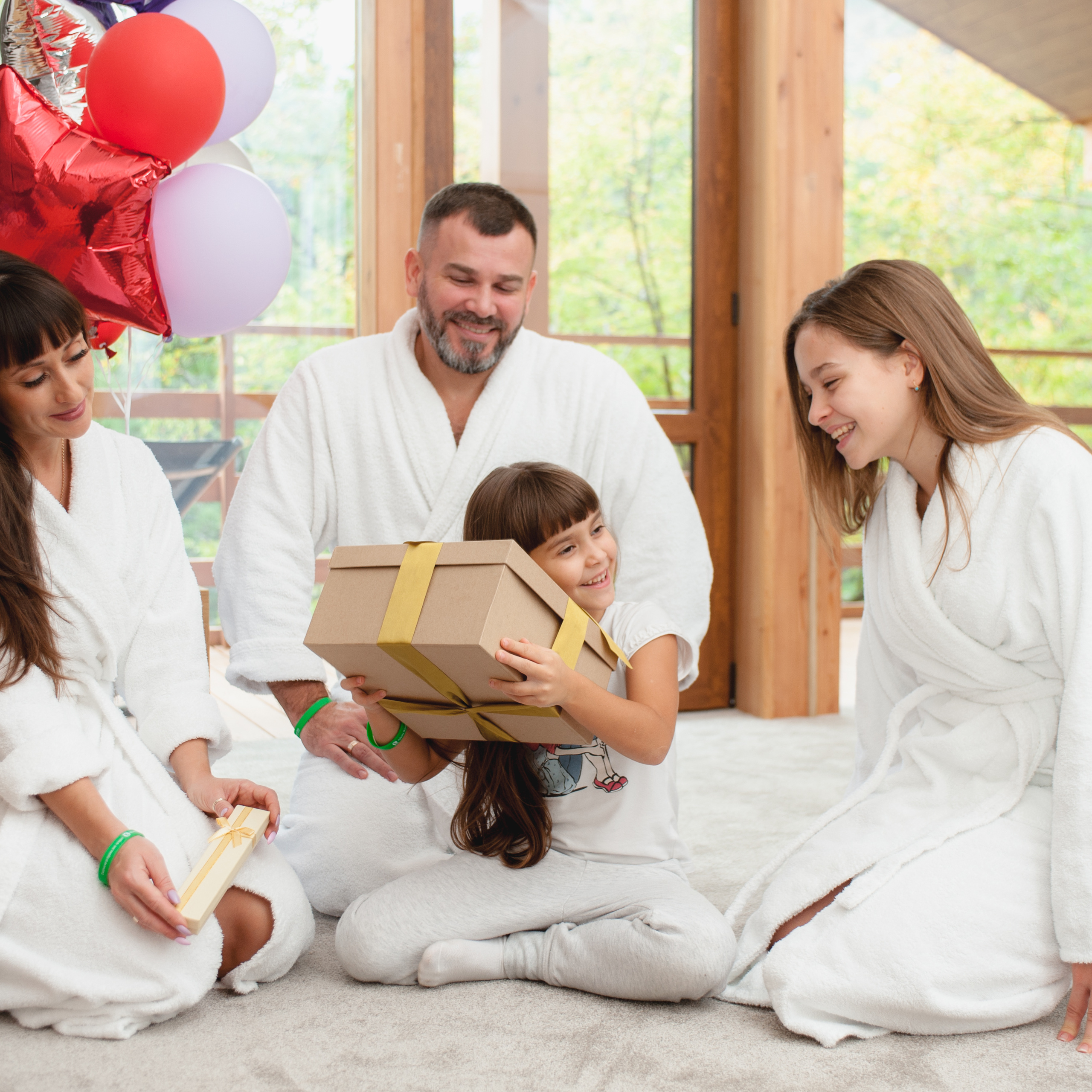 Рекламная фотосессия "Семейный отдых" в эко-отеле "Поляна Сказок" в Ялте