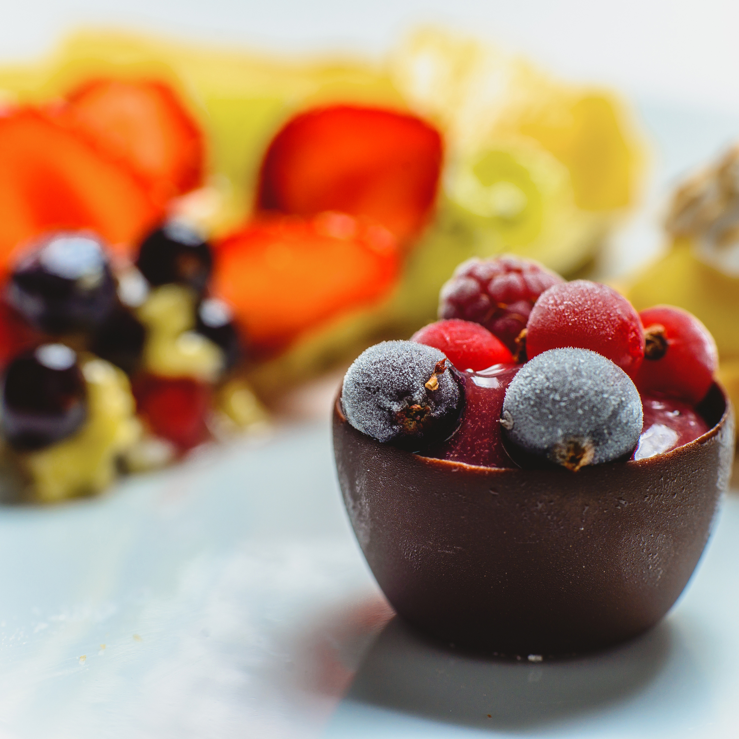 Фотосессия десертов для меню и сайта ресторана "Tre Gioje"