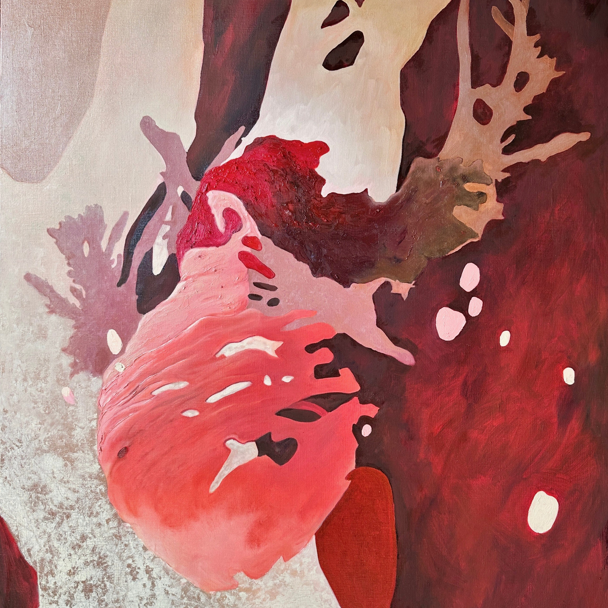 "Дом" (Экосистема). 120х90 см, масло, 2025