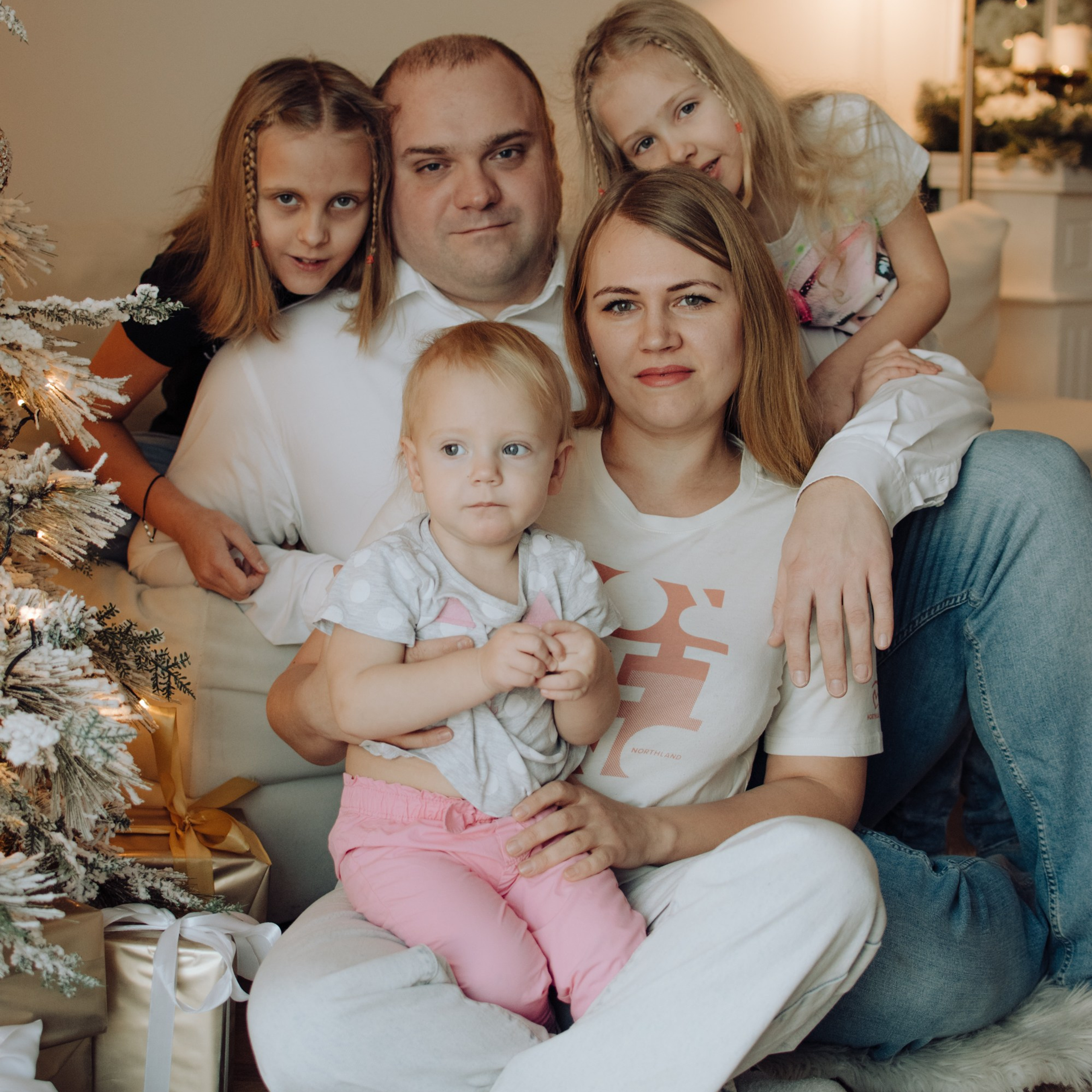 Новогодняя съемка Евгении