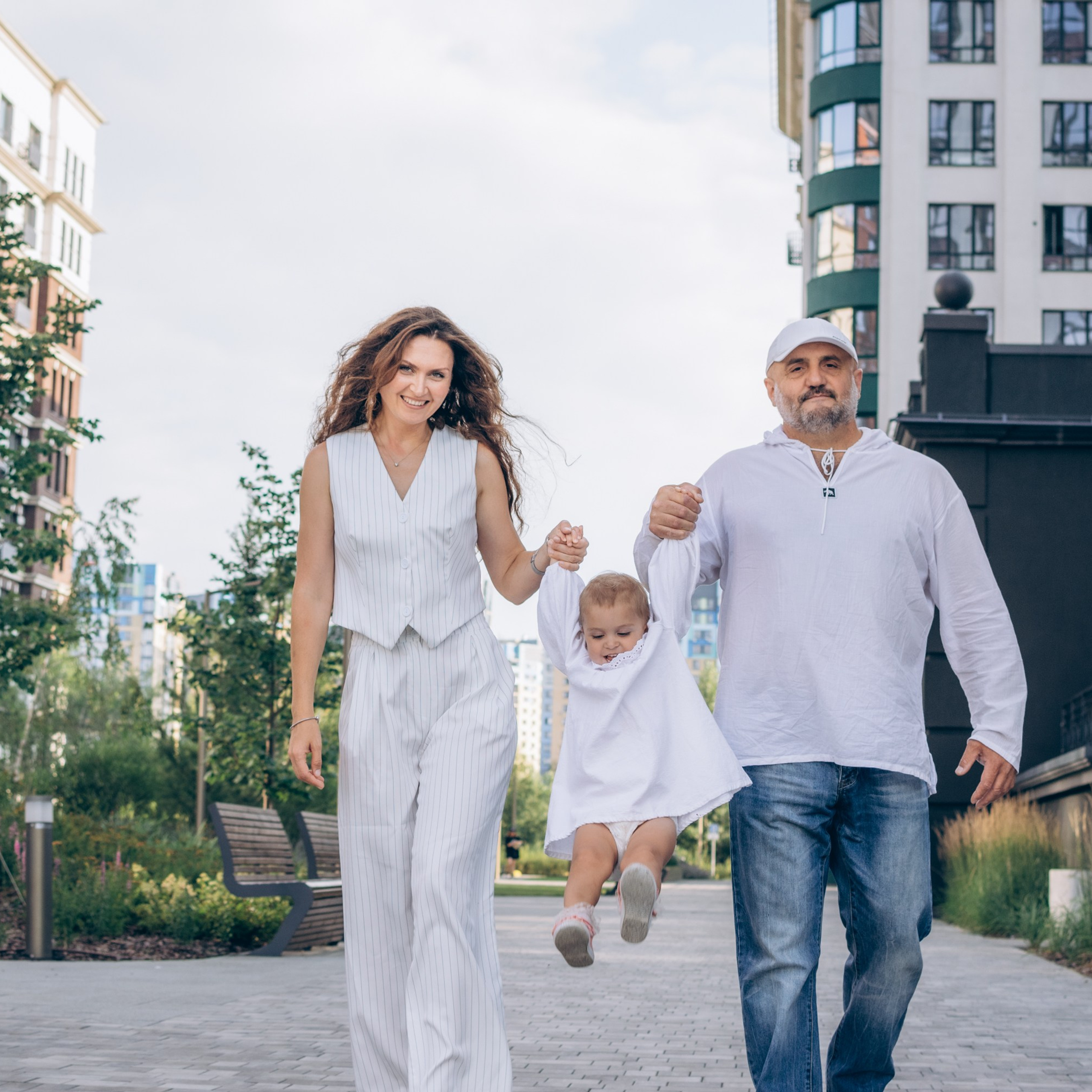 Ксюша с семьей