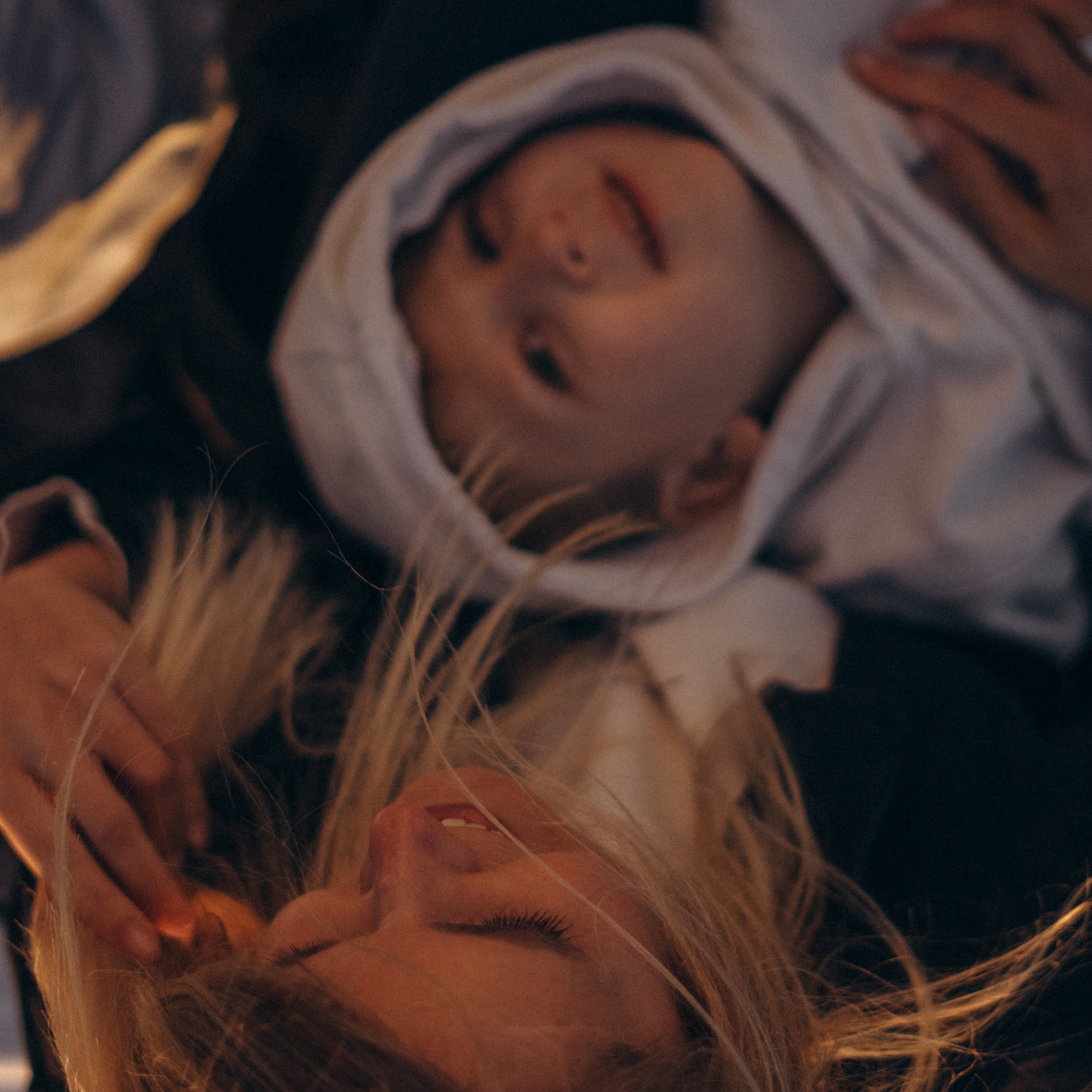 Оля и сыновья Макс и Кирилл