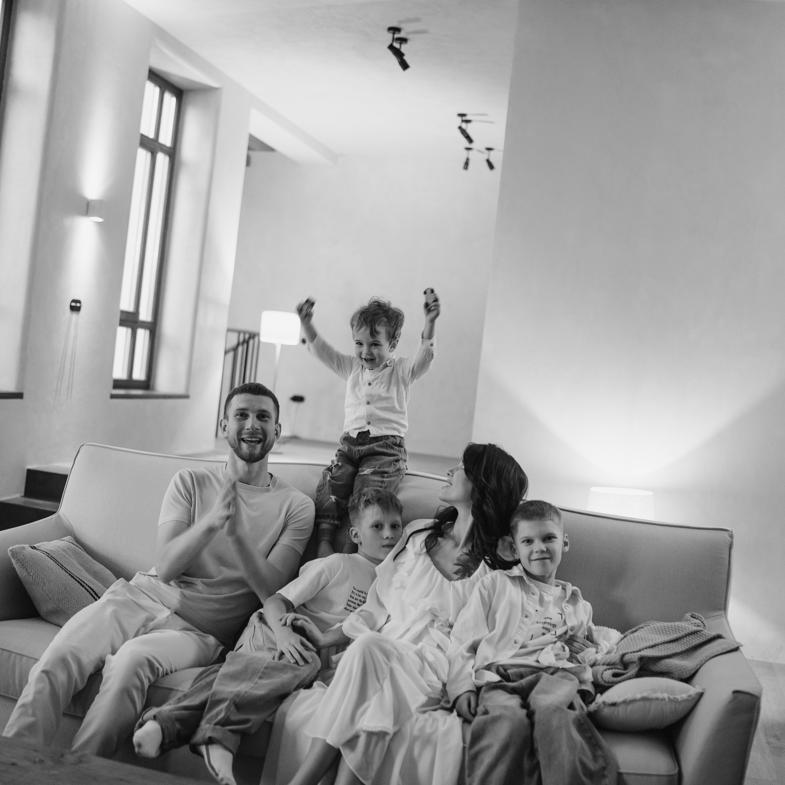 Семья Никиты и Юстины