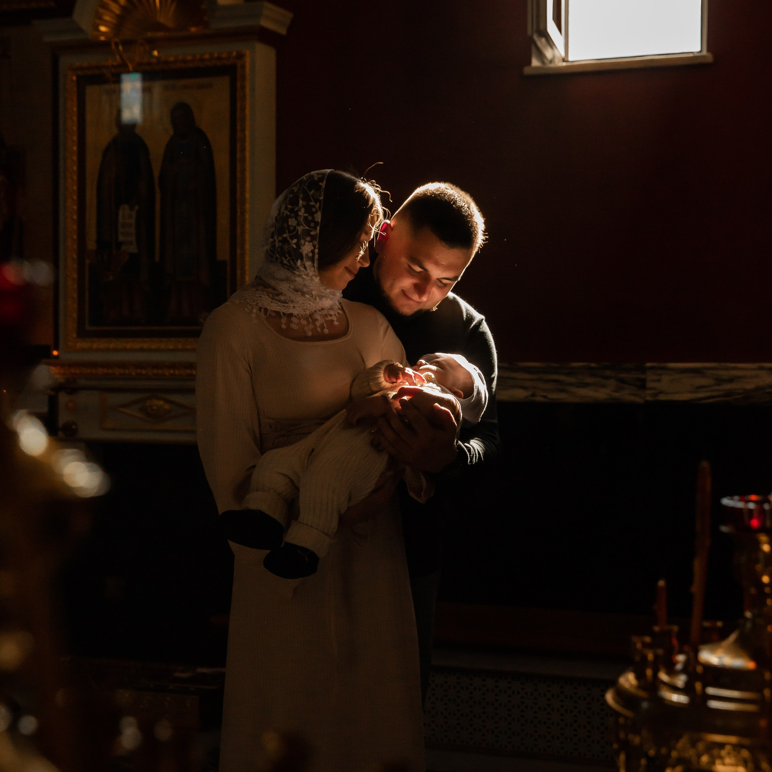 Крещение Тимофея, Спас на Каменке