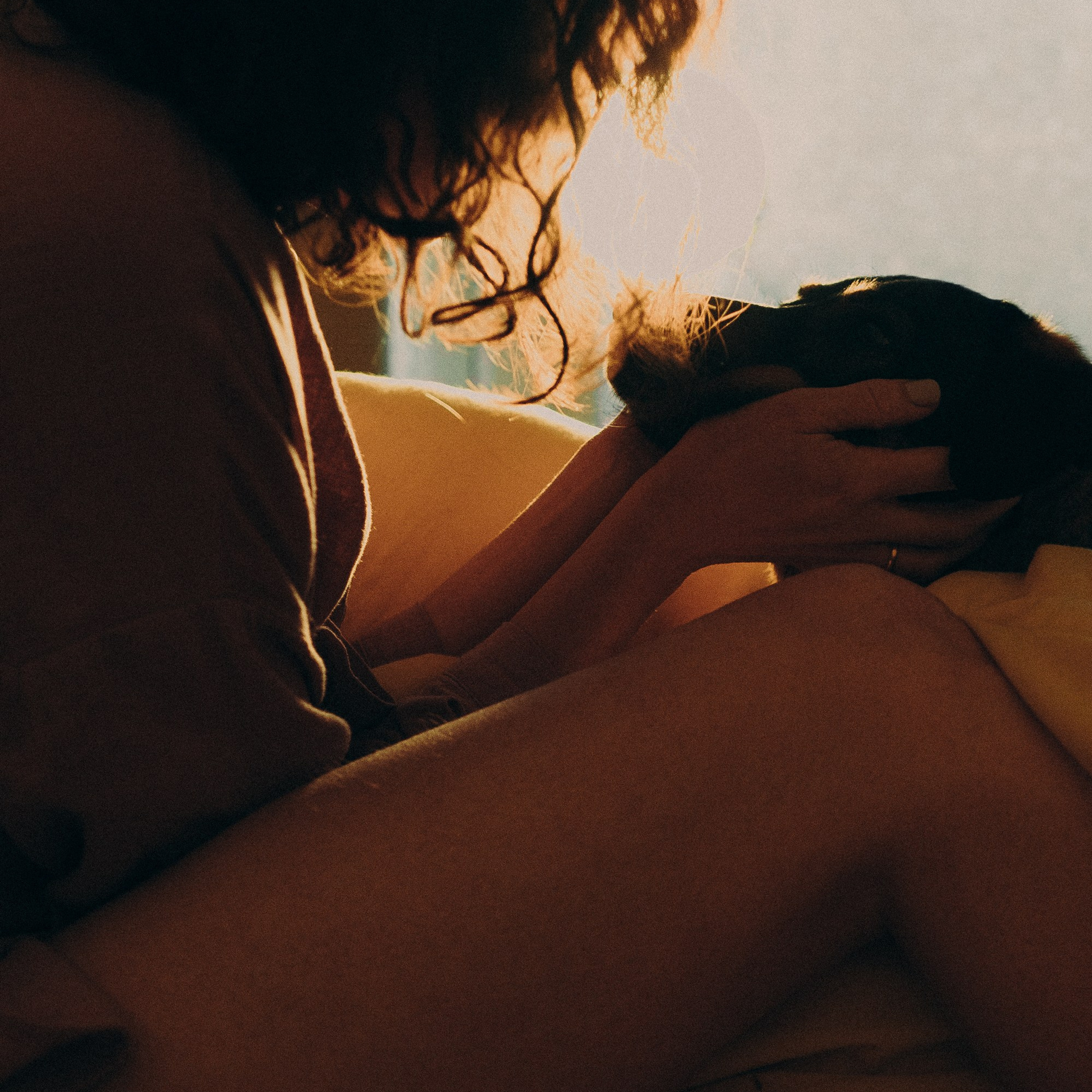 Съёмка дома (автопортрет)